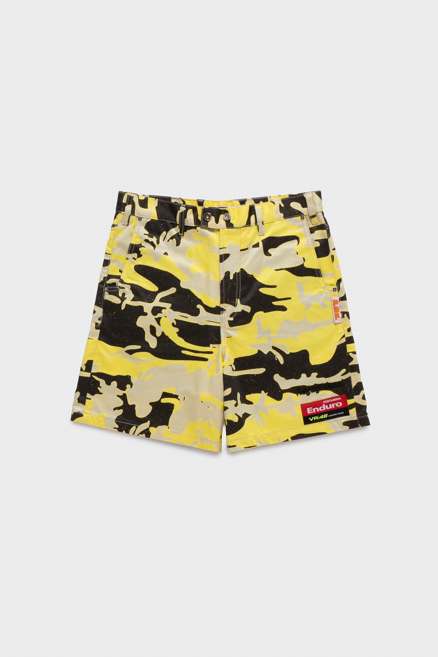 LOW RIDE SHORT // YELLOW & BLACK