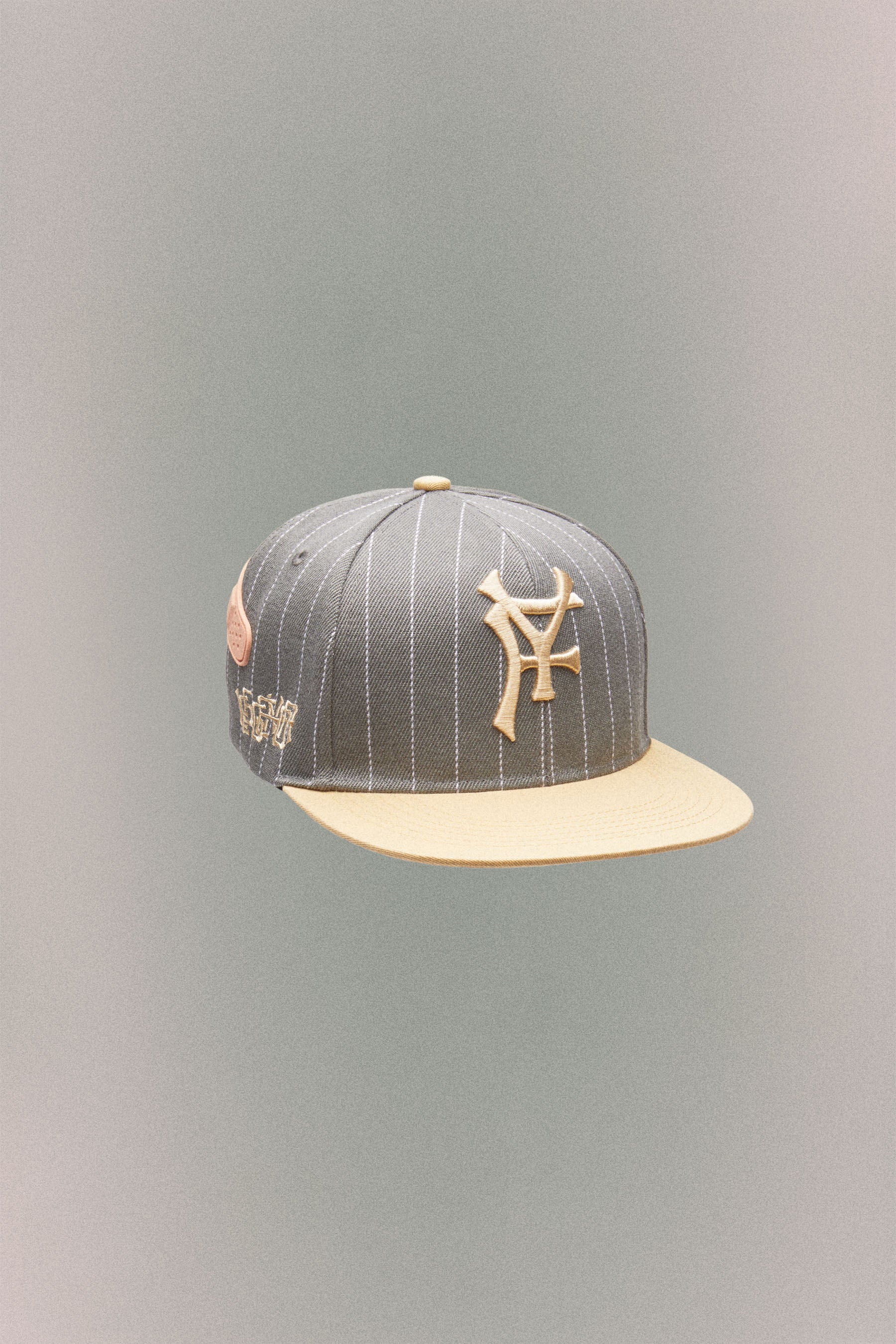 PINSTRIPE BASEBALL HAT // GREY – PDF CHANNEL