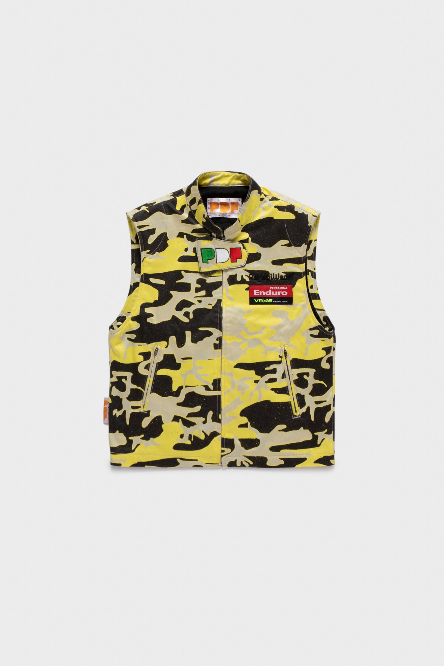 VEST // YELLOW & BLACK