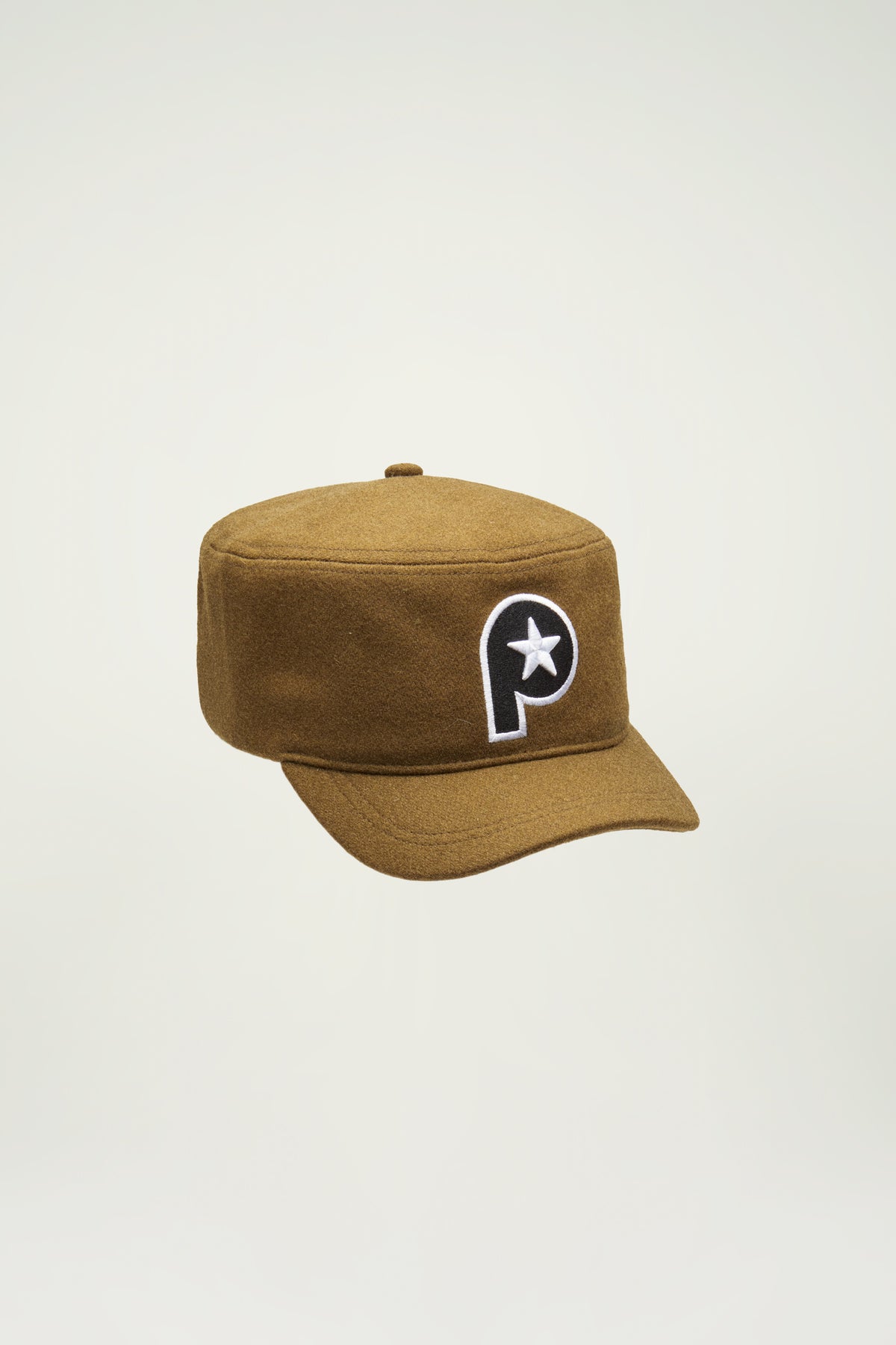P PILLBOX HAT // GREEN