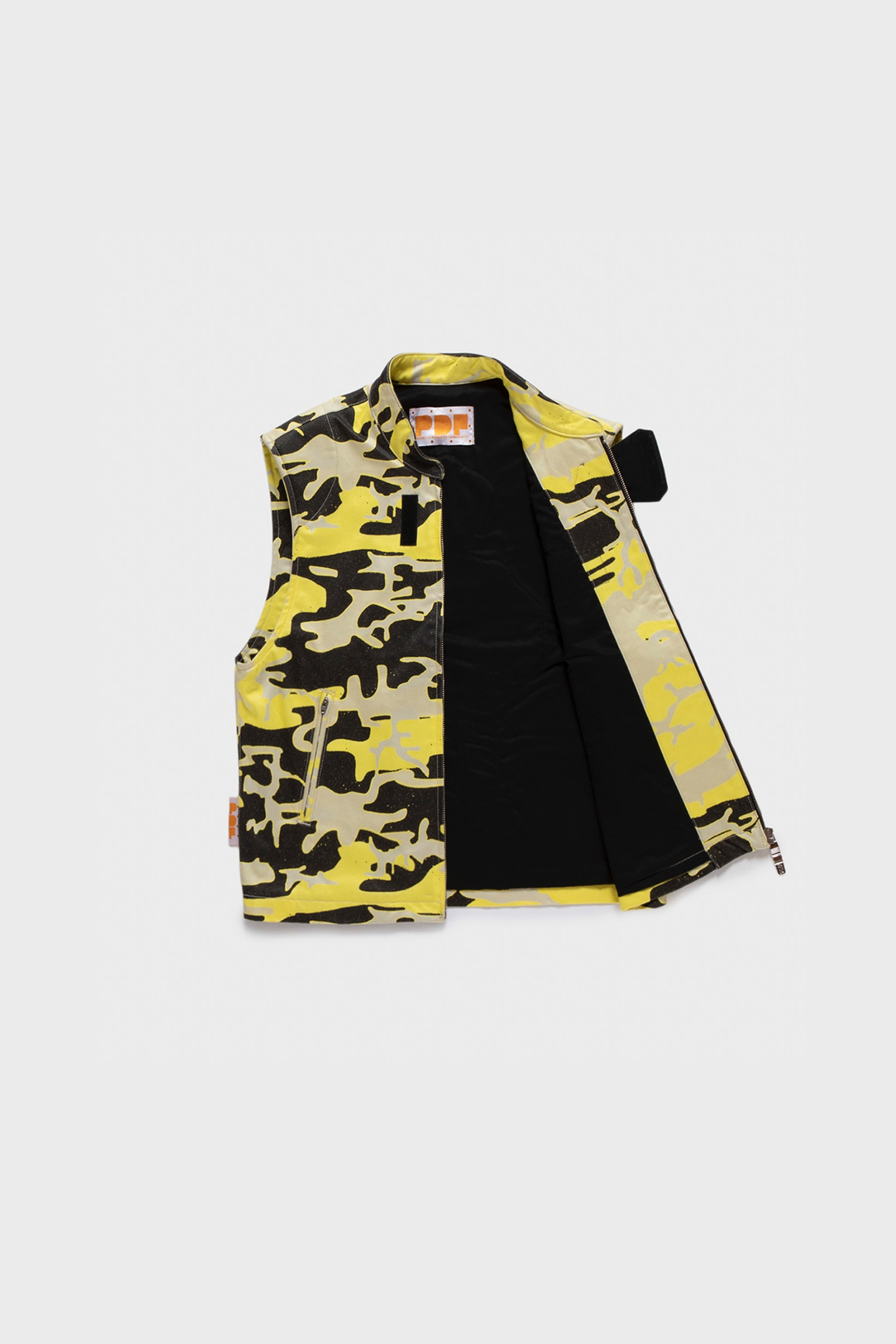 VEST // YELLOW & BLACK