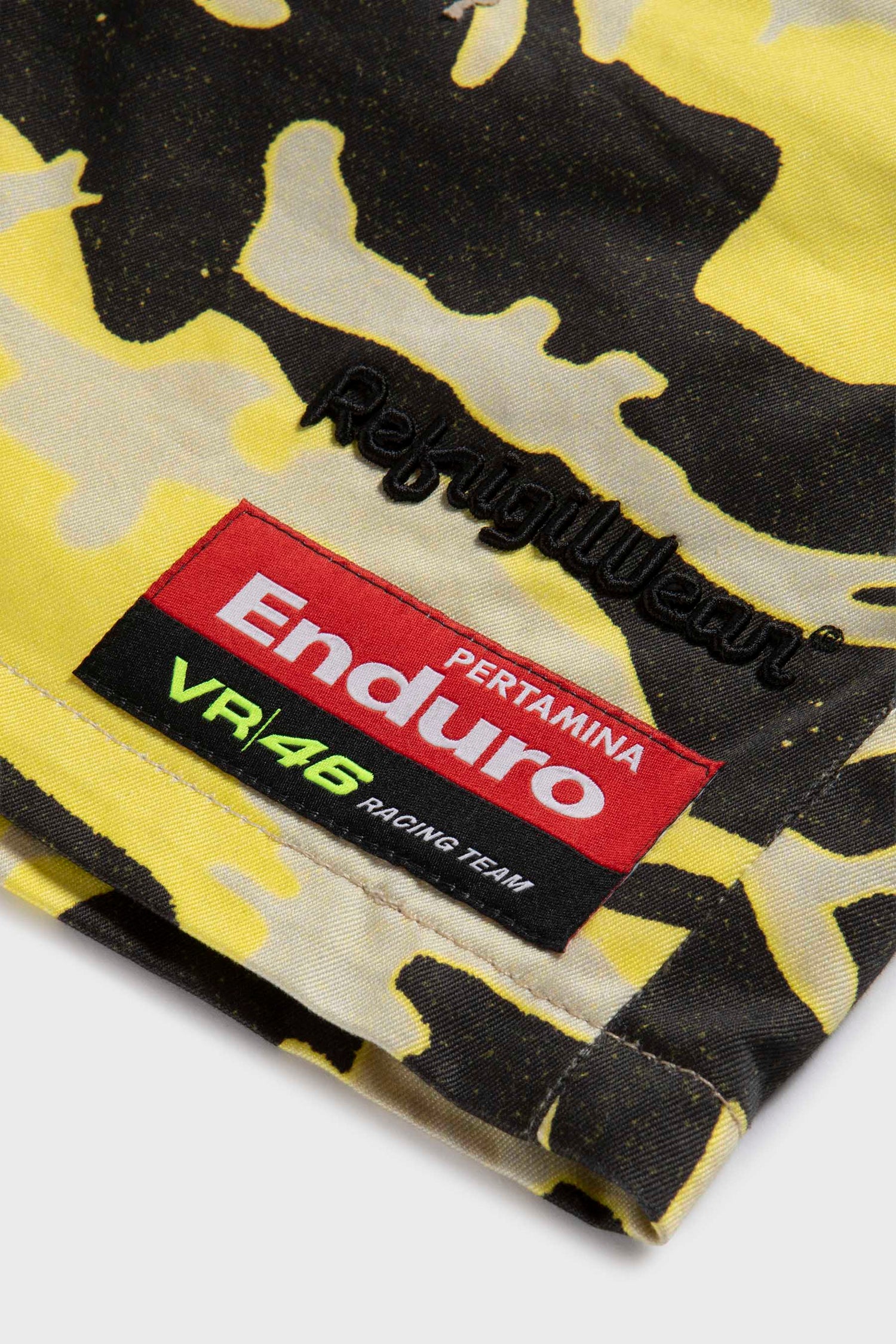 LOW RIDE SHORT // YELLOW & BLACK