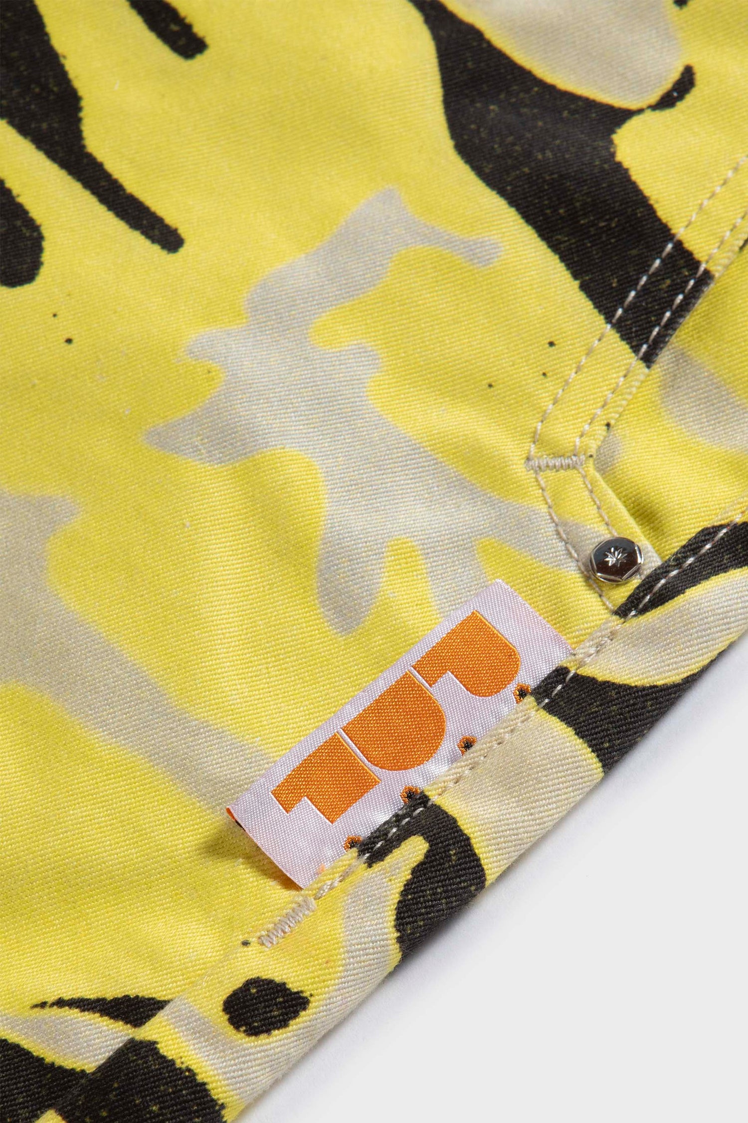 LOW RIDE SHORT // YELLOW & BLACK