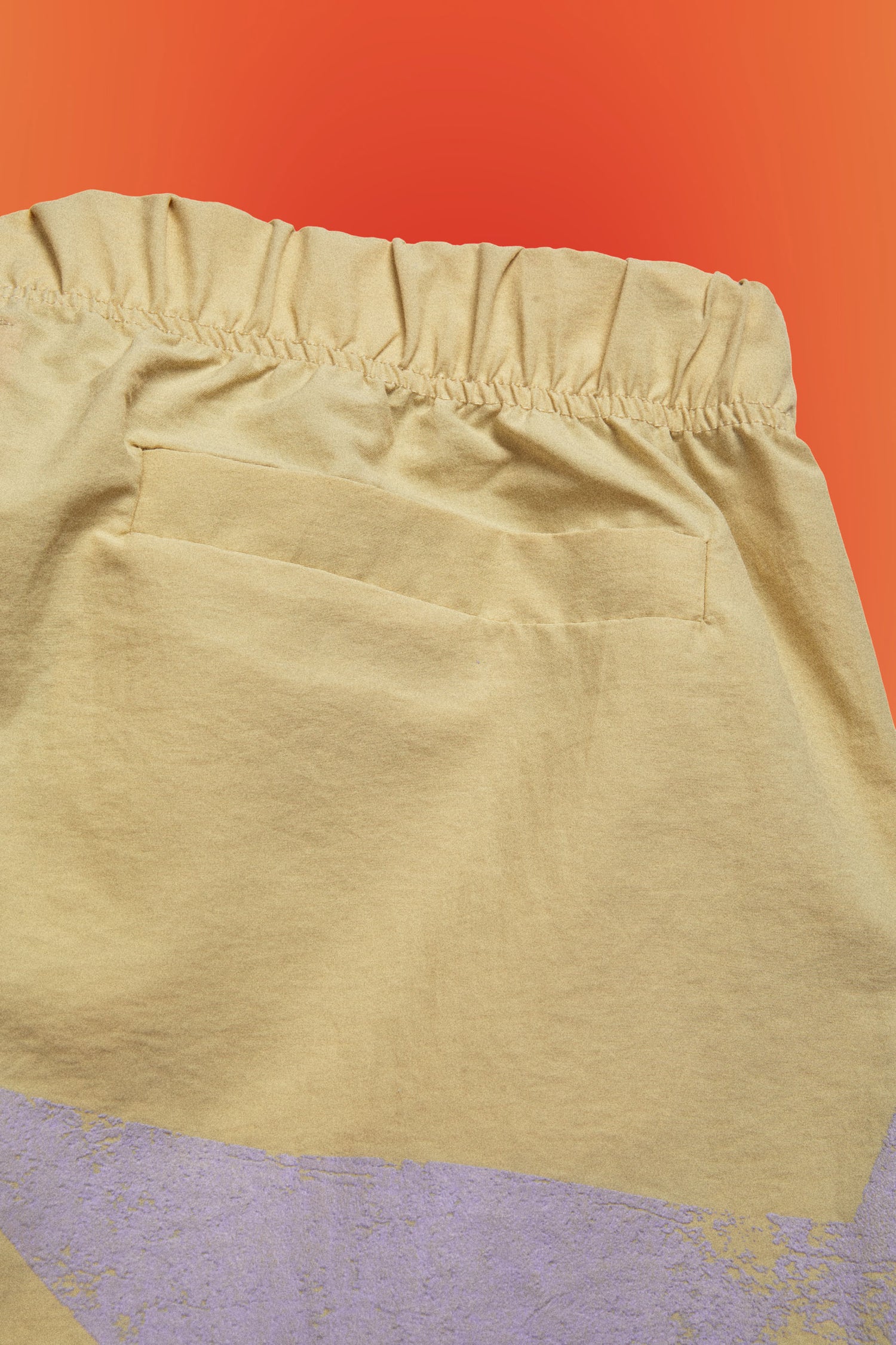 STELLA TRACK SHORTS // LIGHT YELLOW