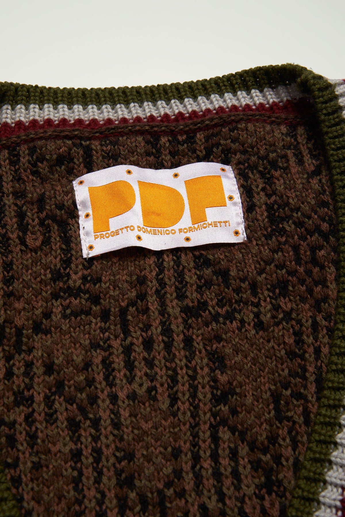 KNIT CARDIGAN // BROWN