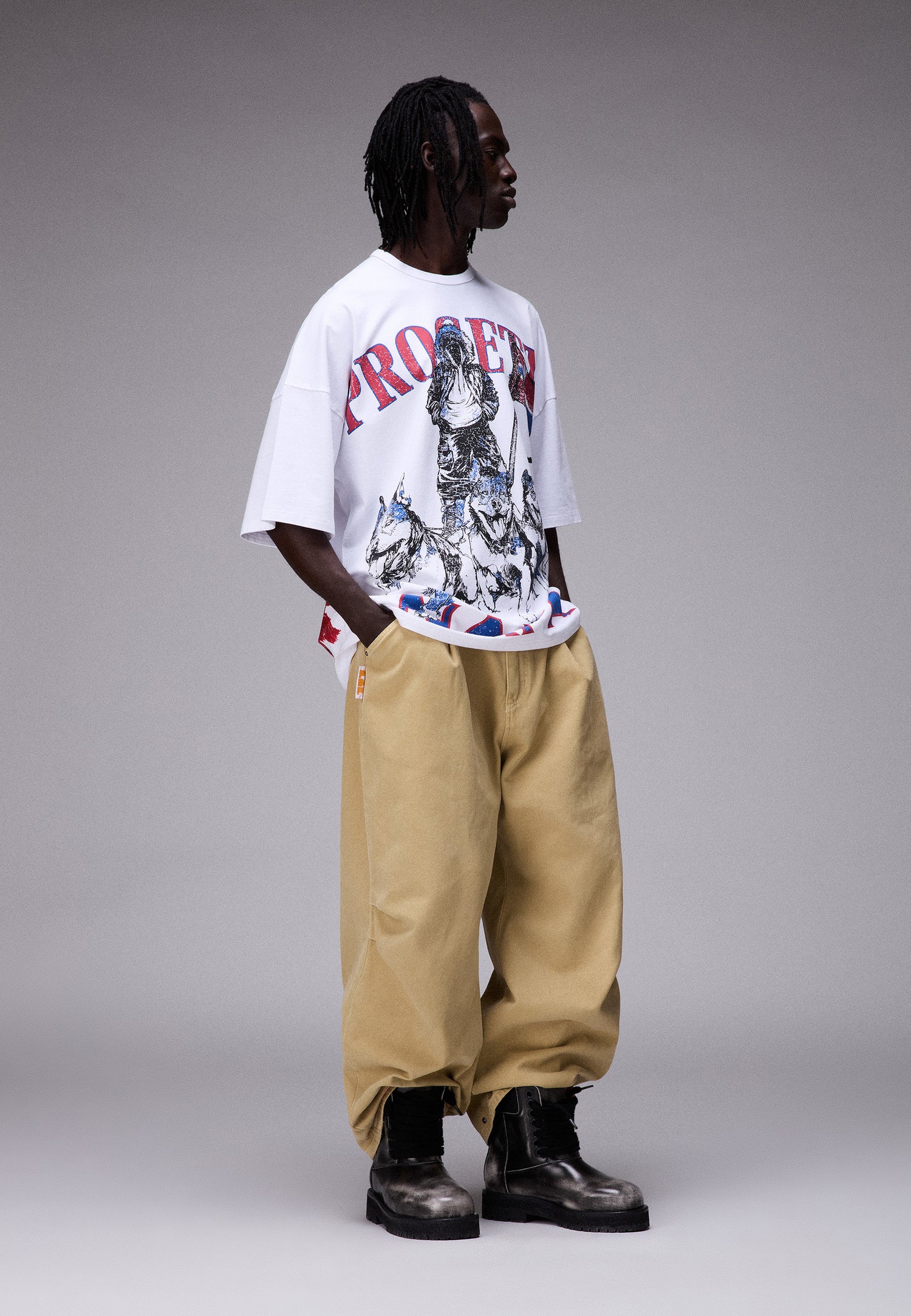 PDF SHORT SLEEVE T-SHIRT // WHITE