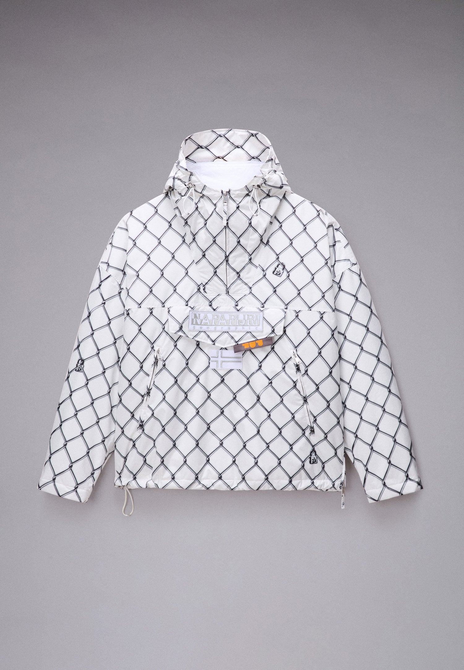RAINFOREST NEXT PDF ANORAK JACKET // WHITE