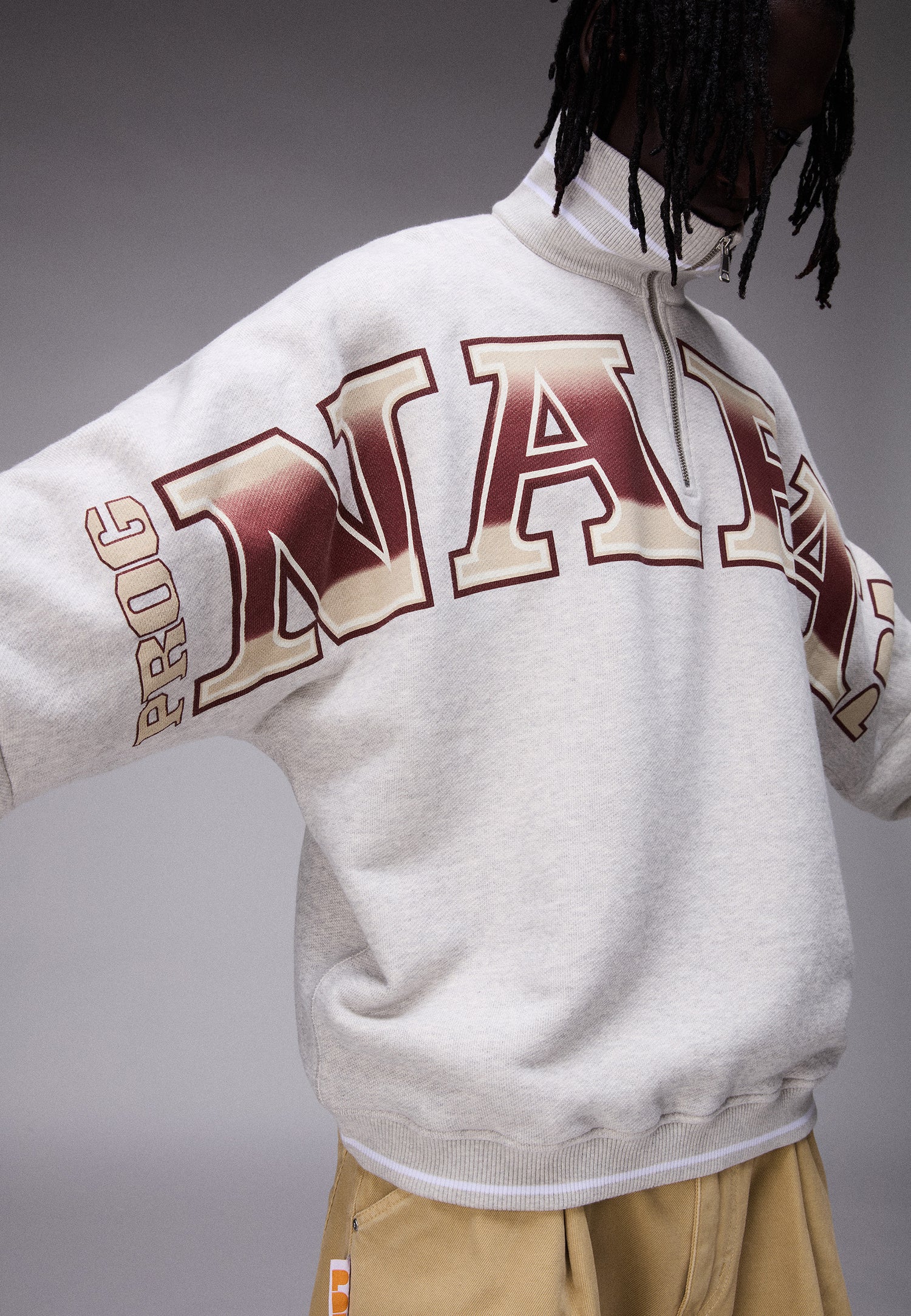 PDF FRENCH TERRY SWEATSHIRT // GREY