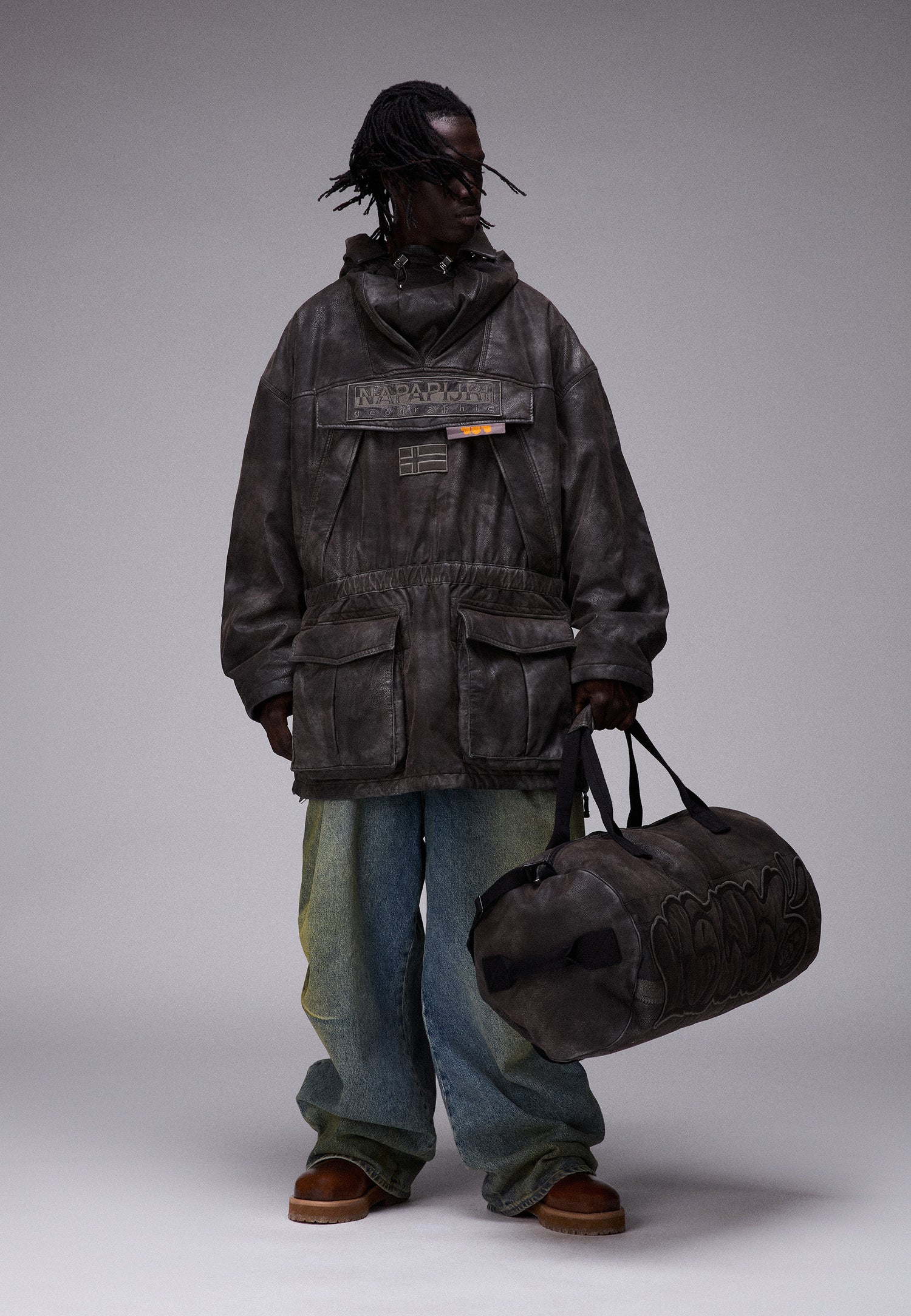 SKIDOO PDF ANORAK JACKET // GREY