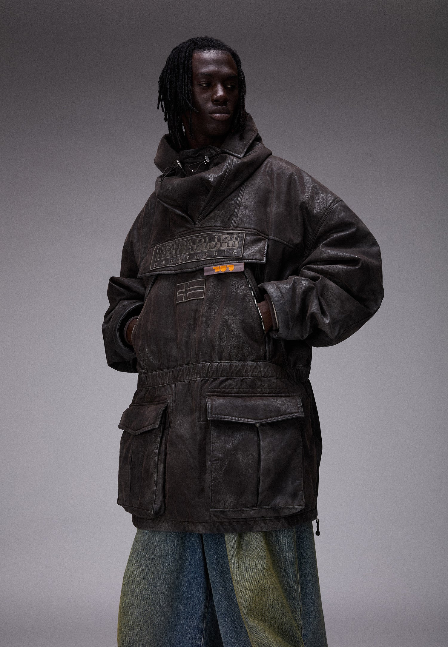 SKIDOO PDF ANORAK JACKET // GREY