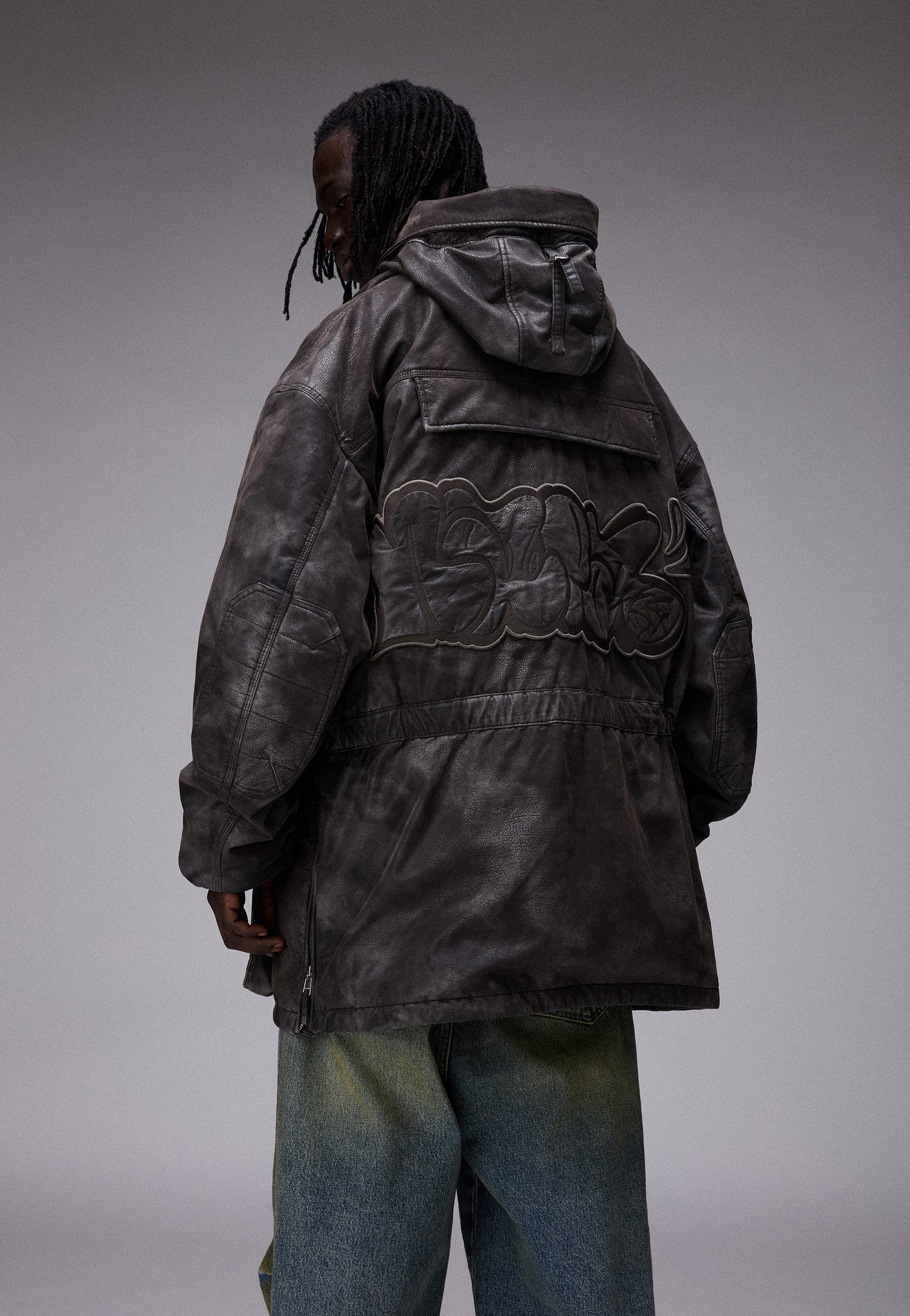 SKIDOO PDF ANORAK JACKET // GREY