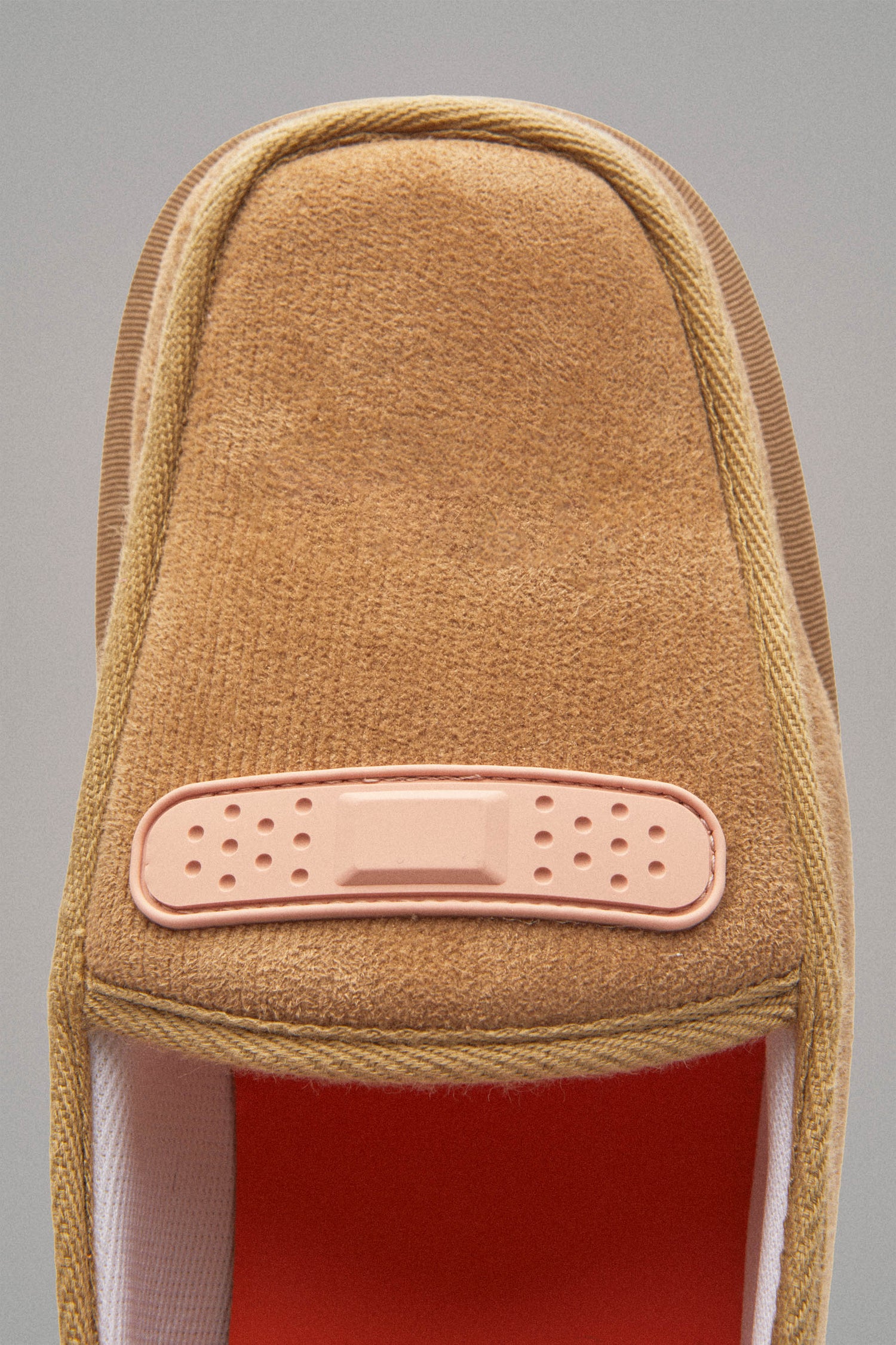 CASA VELVET SLIPPER // BEIGE