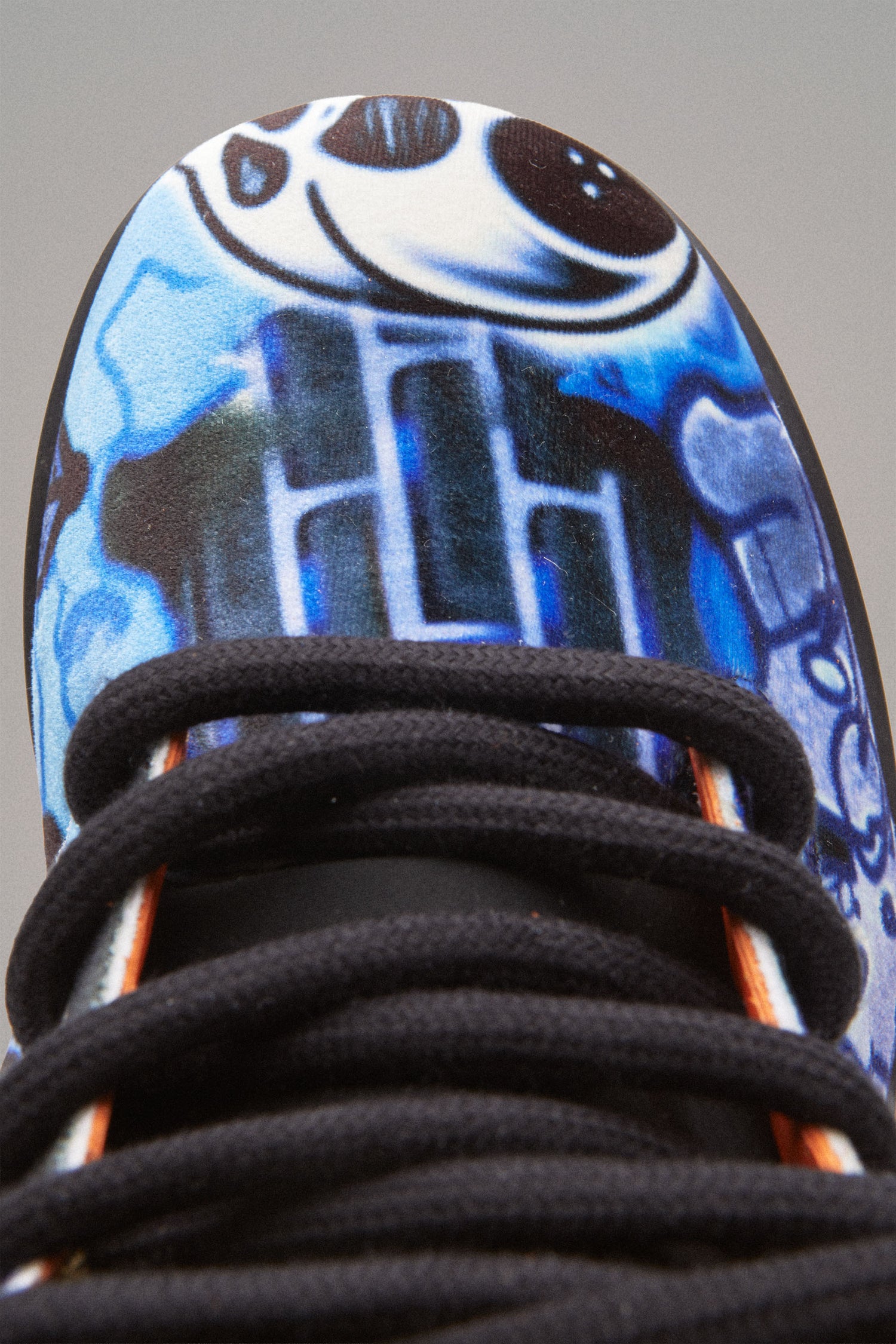 STRADA LOW GRAFFITI BOOTS // BLUE