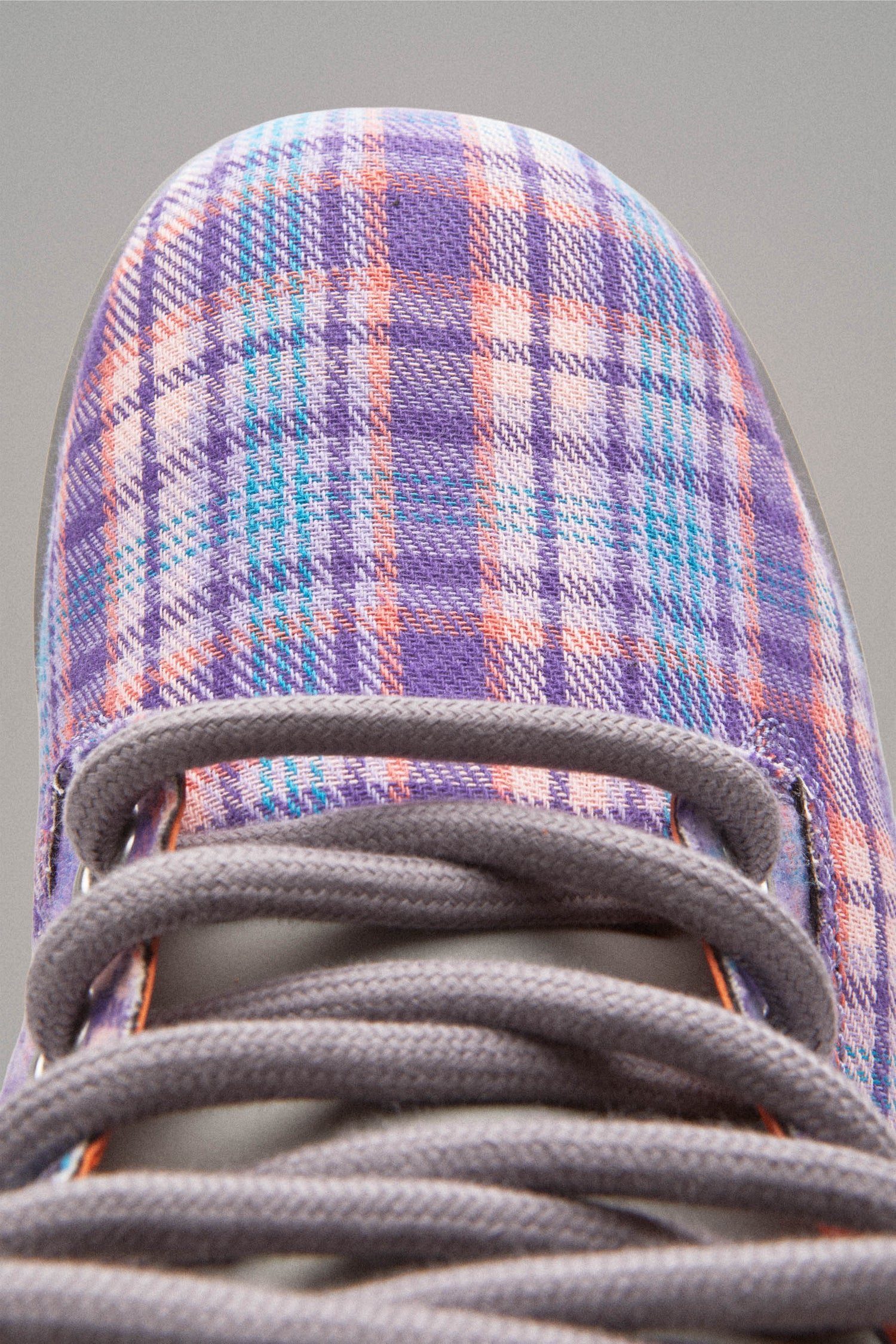STRADA LOW TARTAN BOOTS // PURPLE
