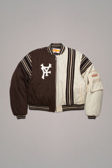 RAYAN BOMBER JACKET // BROWN