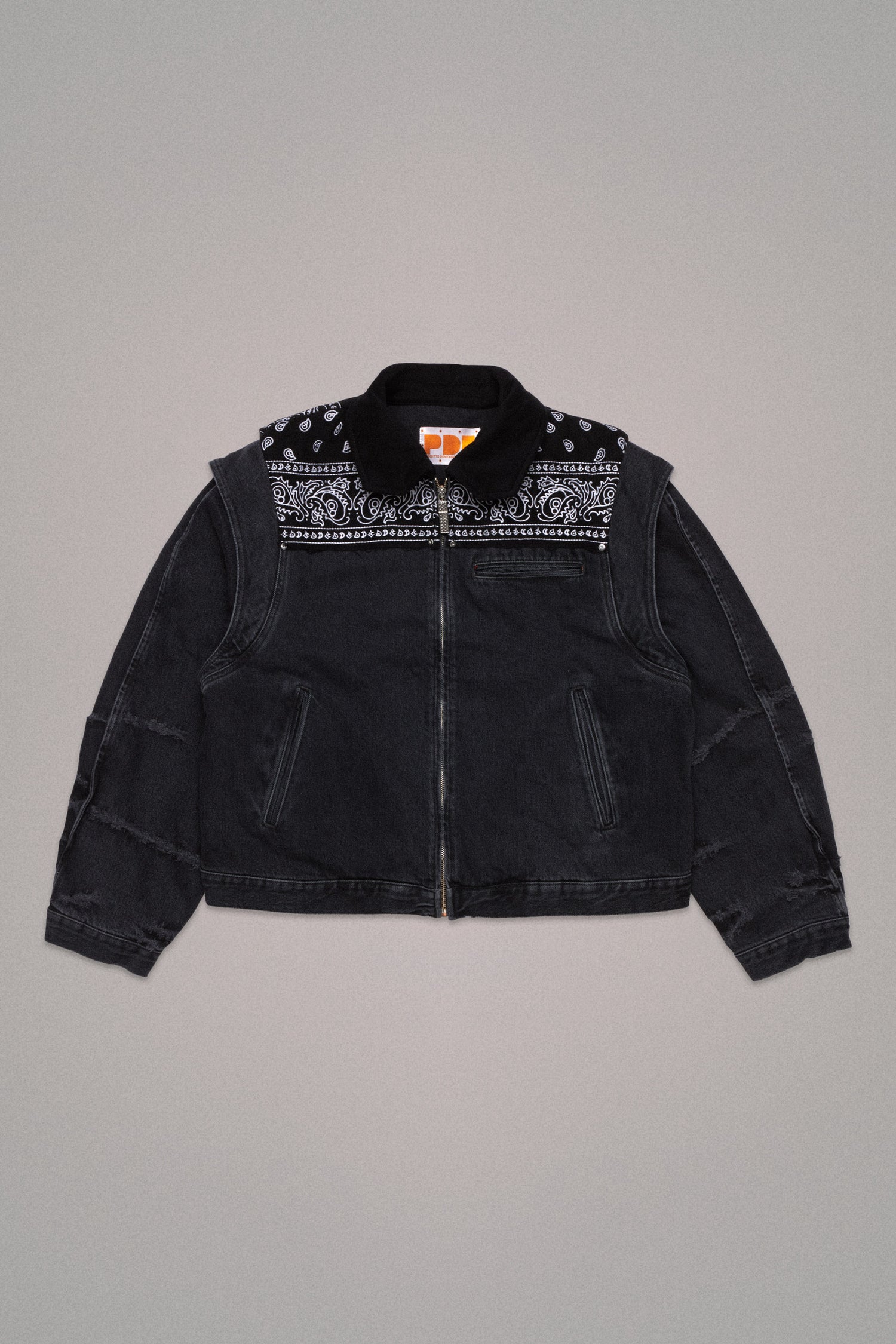 CAPE JACKET // BLACK