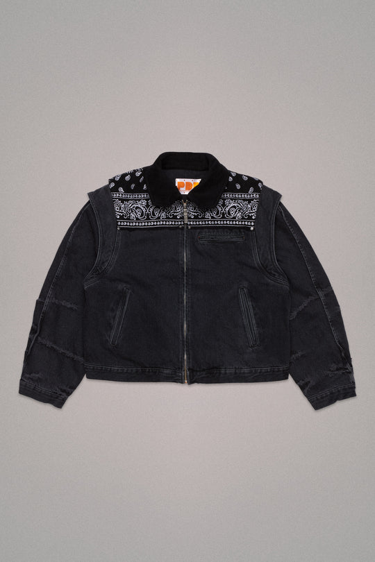 CAPE JACKET // BLACK – PDF CHANNEL