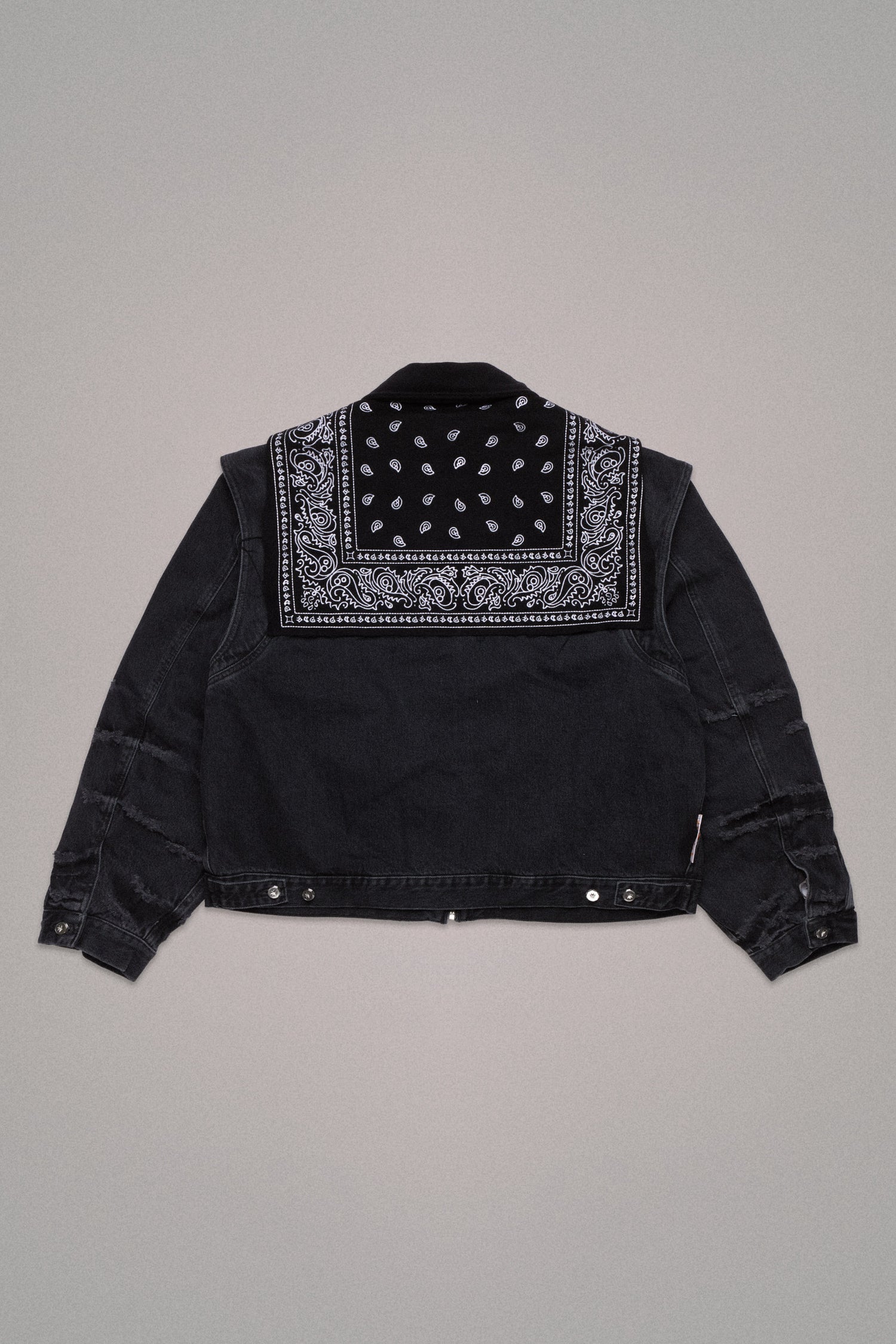 CAPE JACKET // BLACK