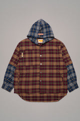 RAF HOODIE // PLAID TARTAN