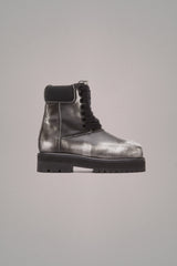 STRADA G BRUSHED BOOTS // BLACK
