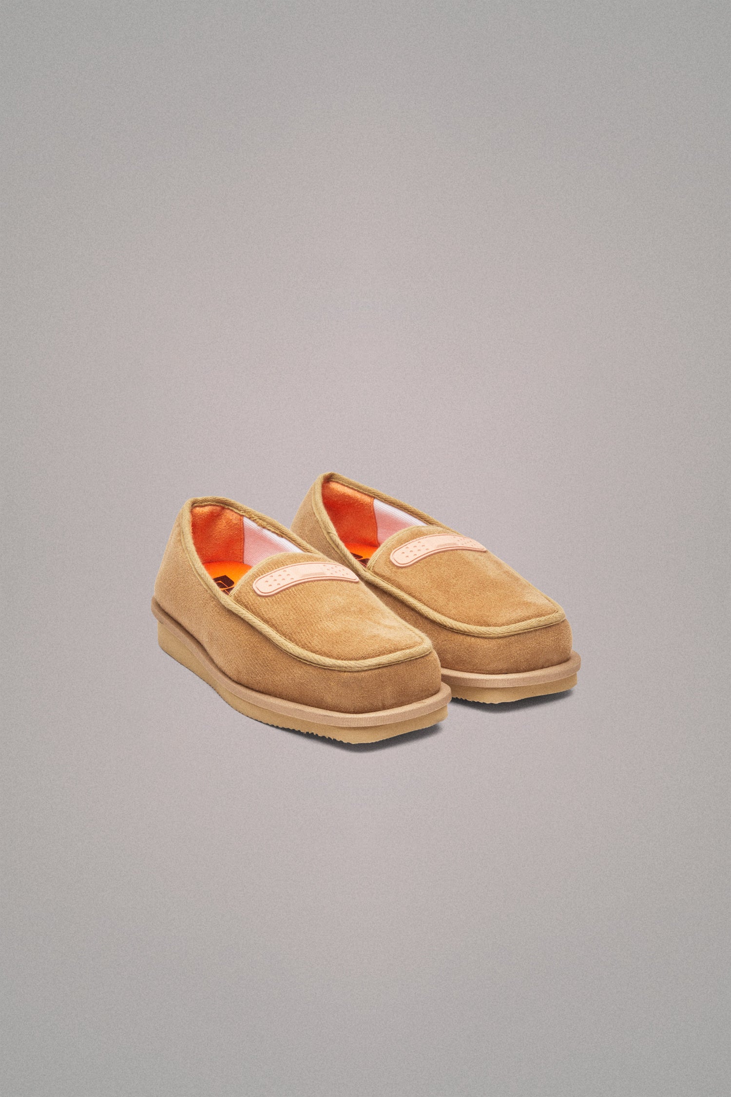 CASA VELVET SLIPPER // BEIGE