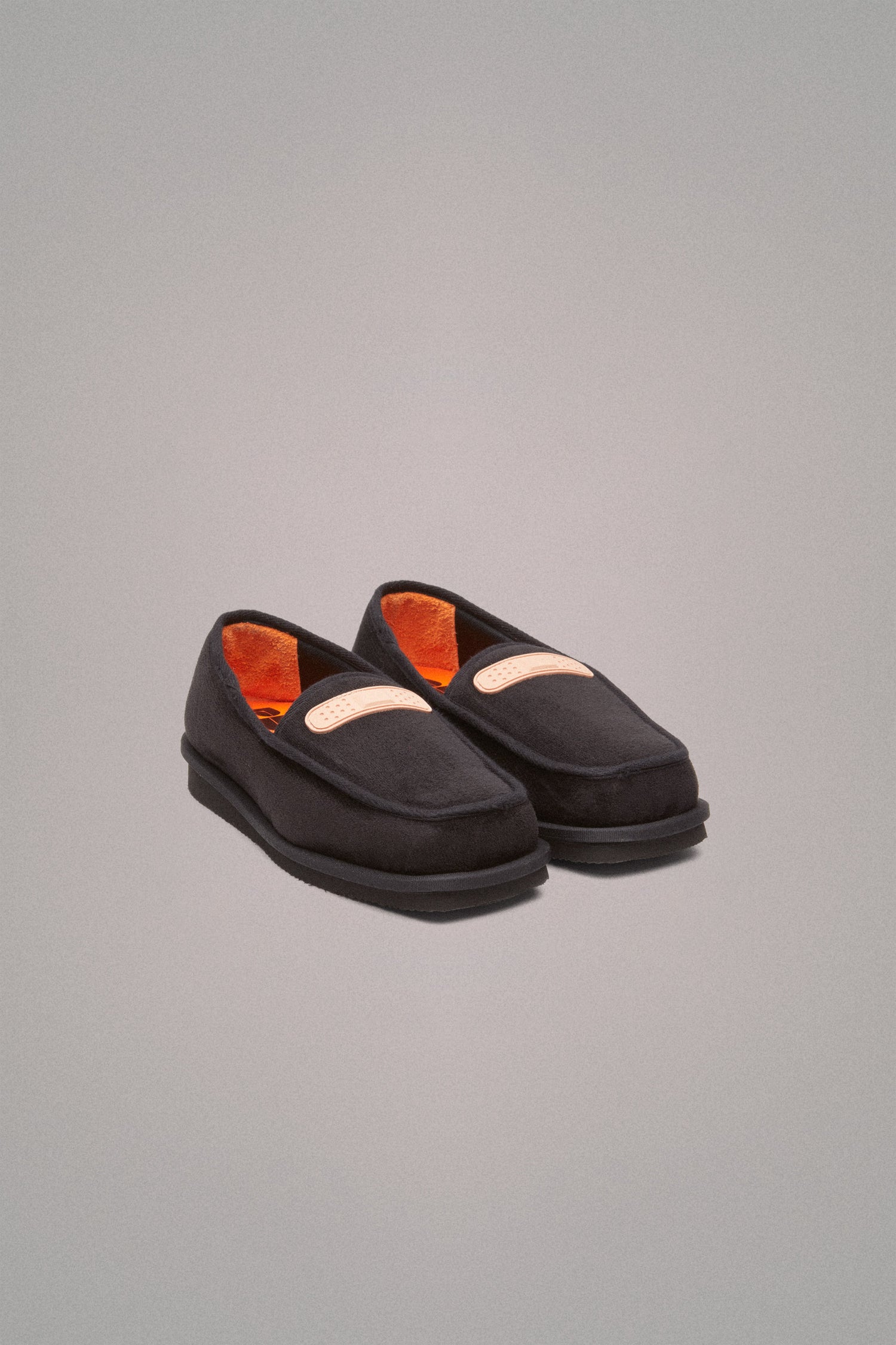CASA VELVET SLIPPERS // BLACK
