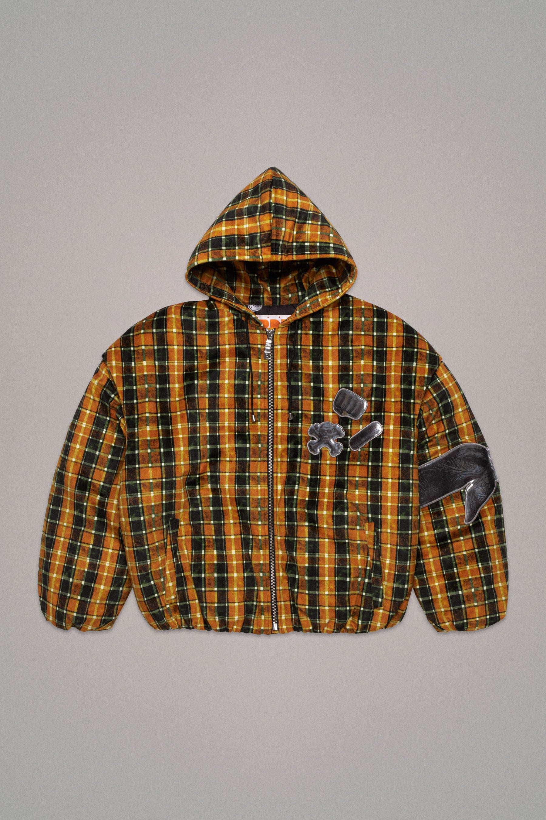 JOGGER JACKET // YELLOW CHECK – PDF CHANNEL