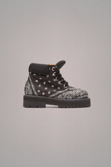 STRADA LOW BANDANA BOOT // BLACK