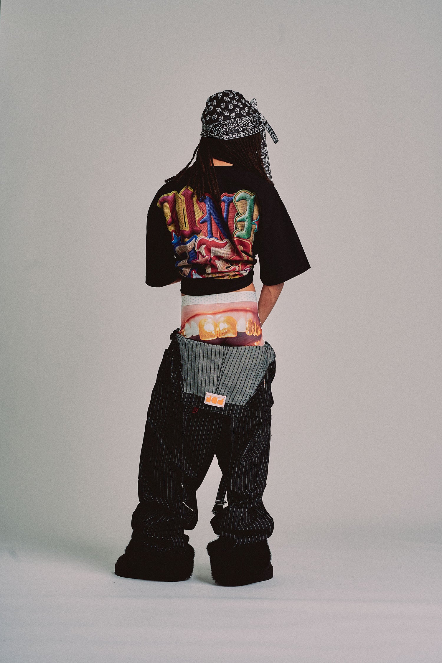 THE BOY PDF COLOR T-SHIRT // BLACK