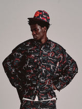 RAF SHIRT // RED CAMO