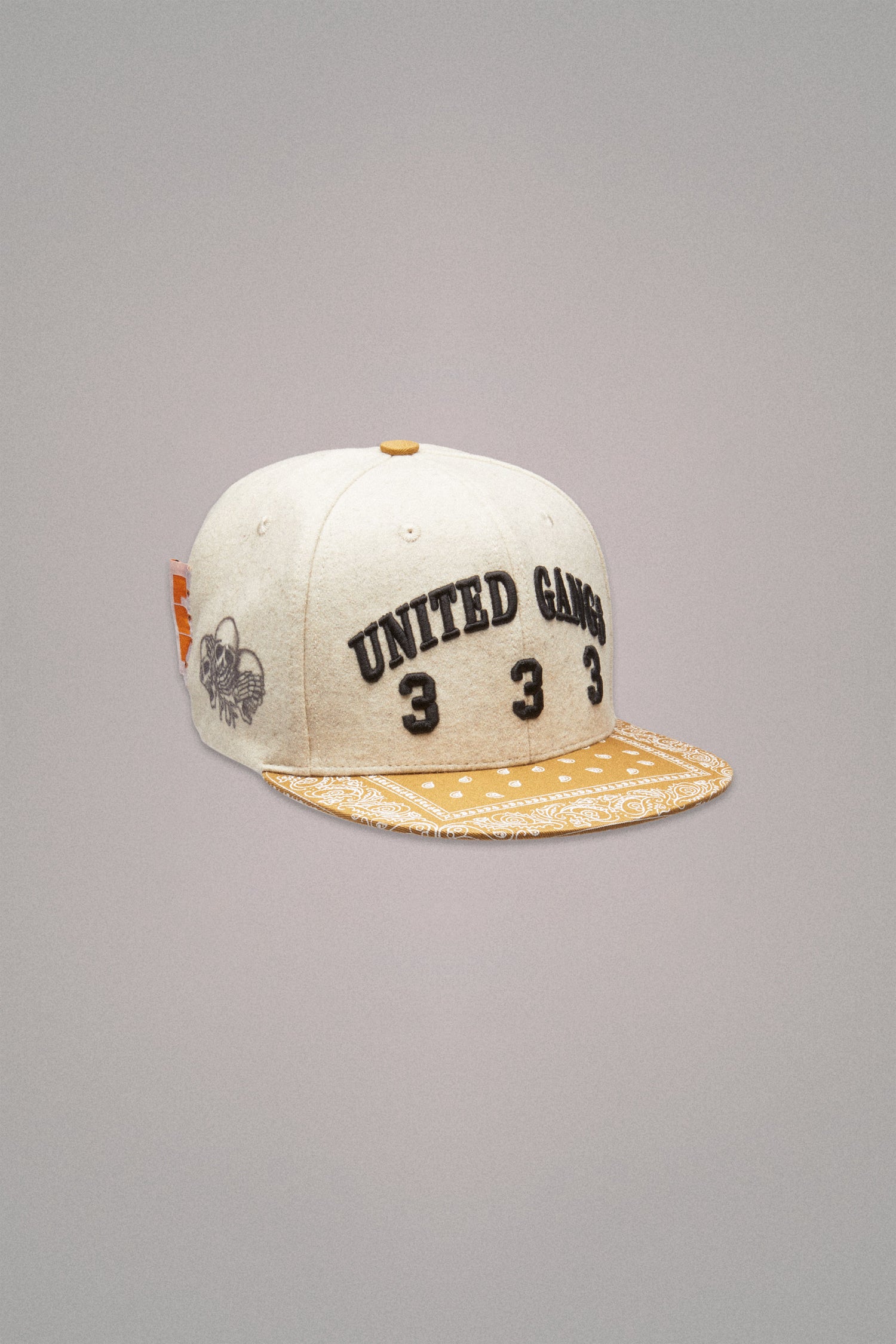 UNITED BASEBALL HAT // YELLOW