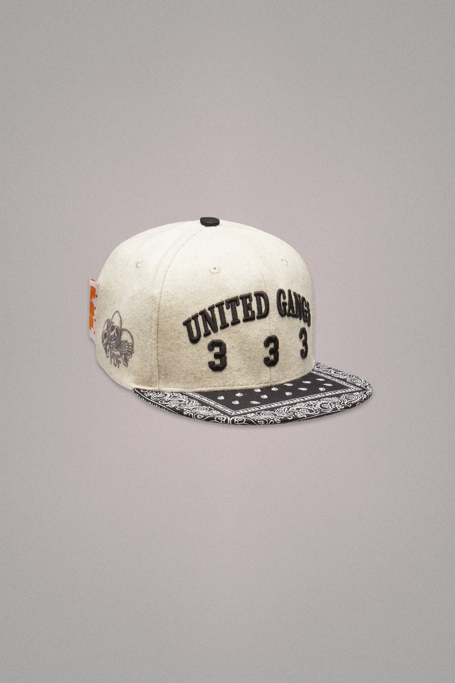 UNITED BASEBALL HAT // BLACK