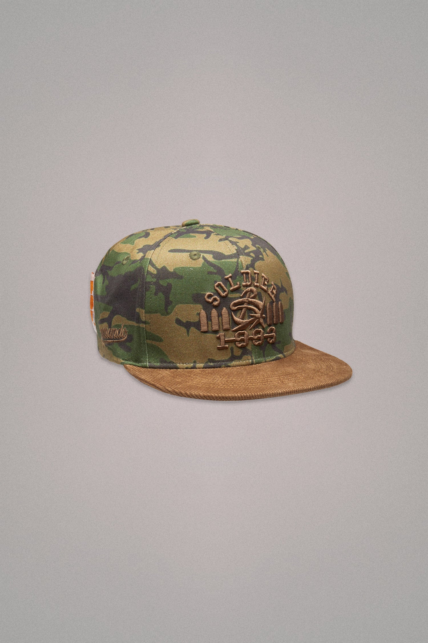 CAMO BASEBALL HAT // GREEN