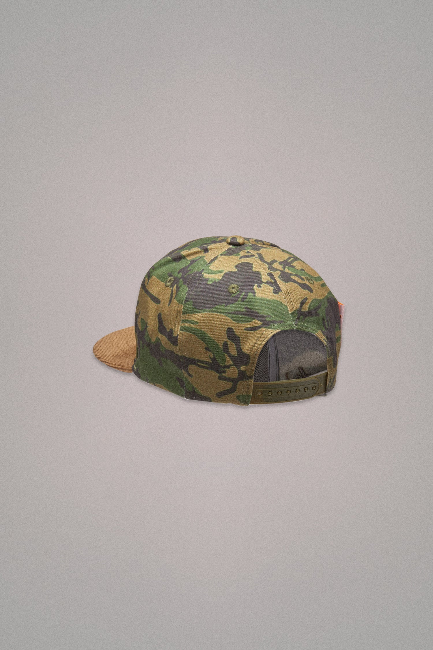 CAMO BASEBALL HAT // GREEN