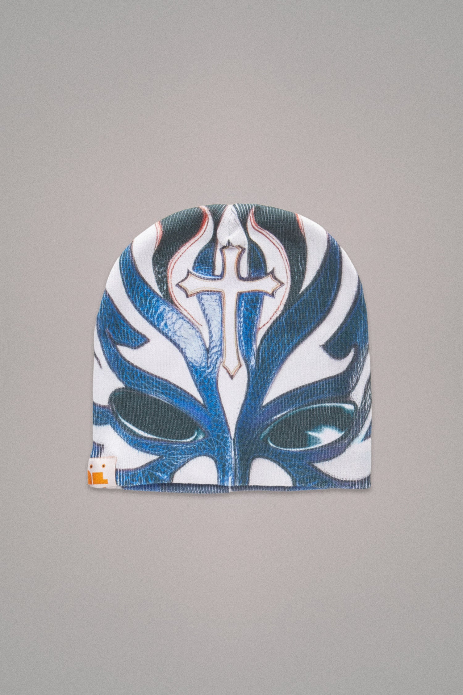 MASK BEANIE // BLUE