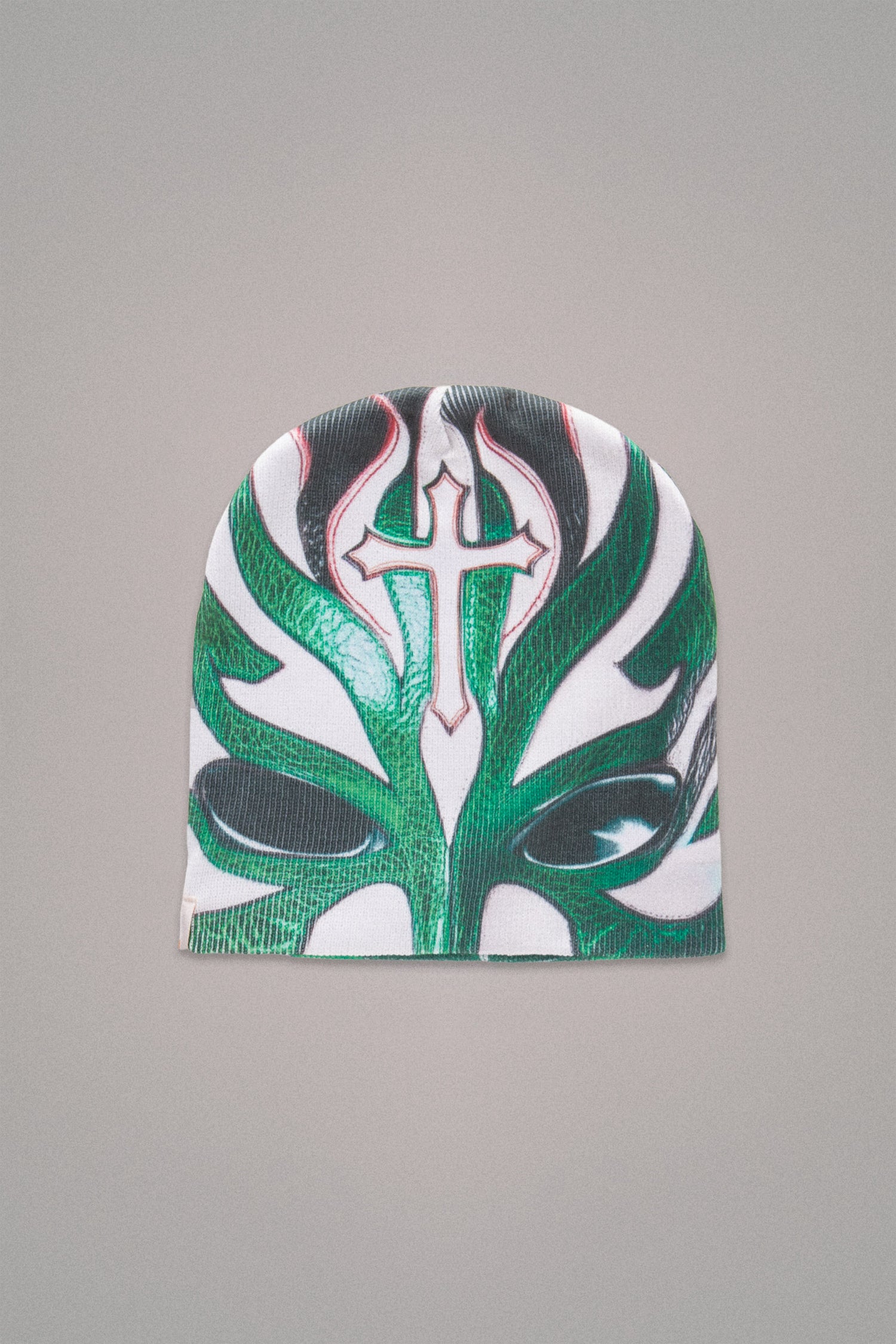 MASK BEANIE // GREEN