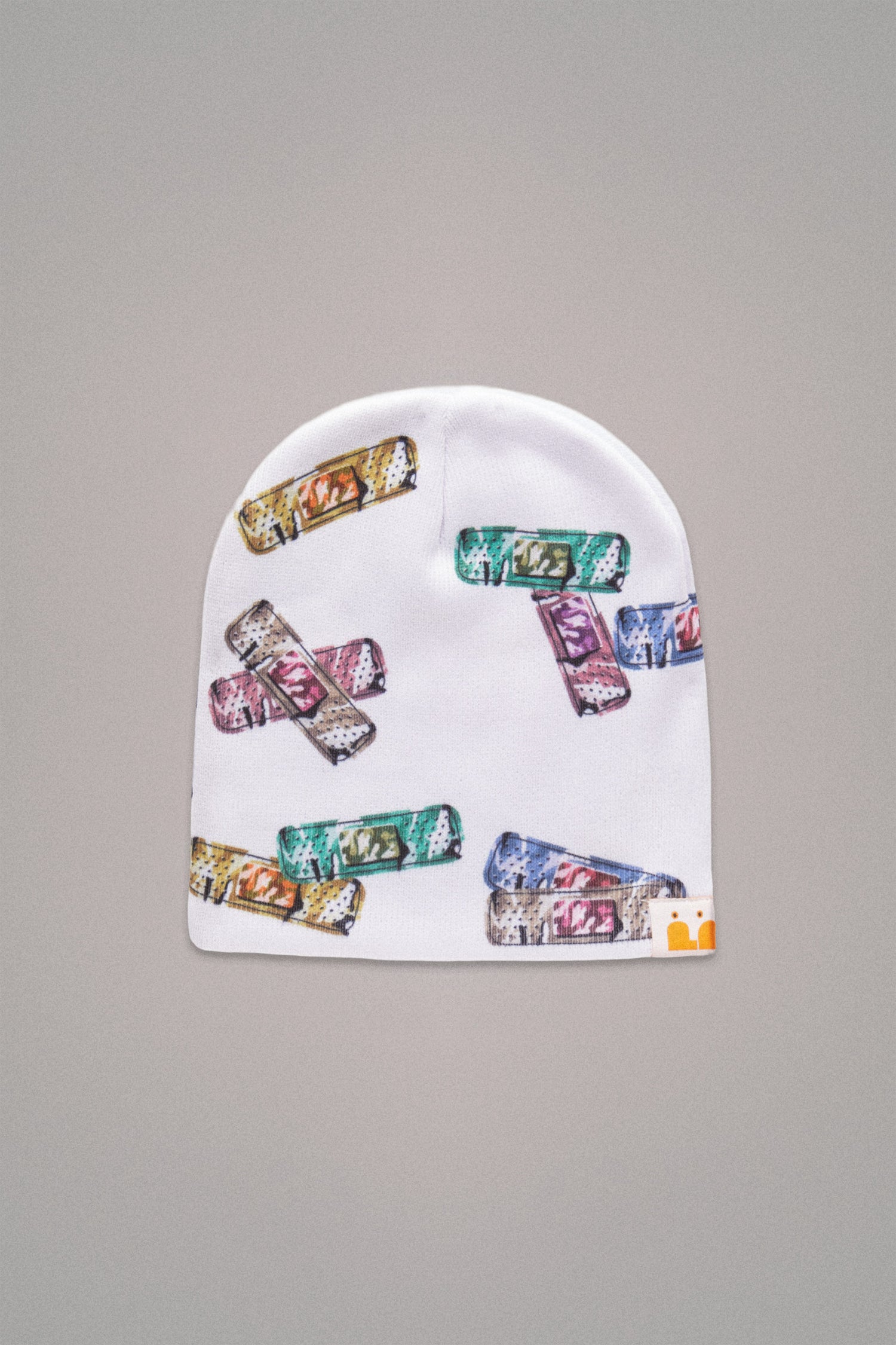 BAND BEANIE // WHITE