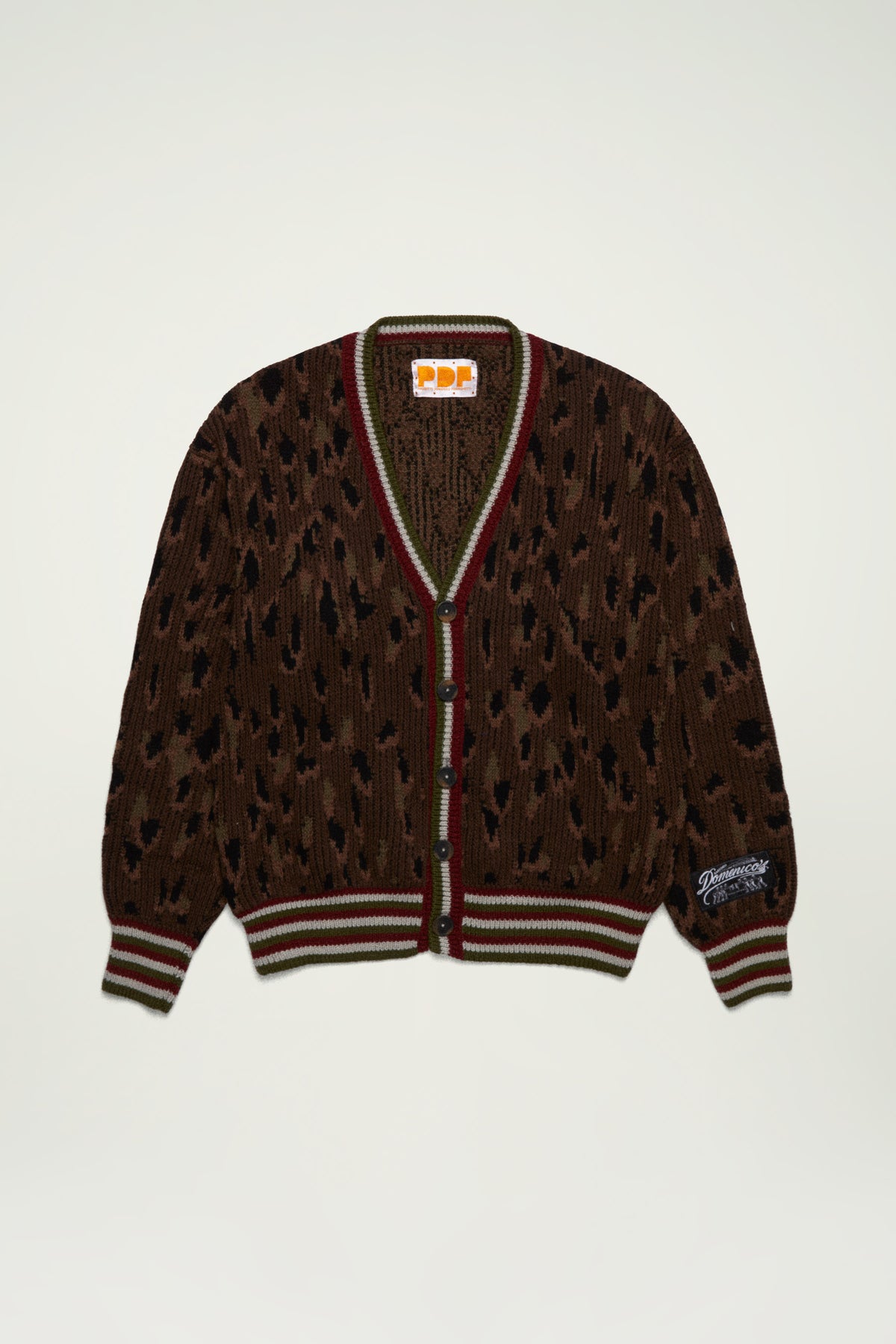 KNIT CARDIGAN // BROWN