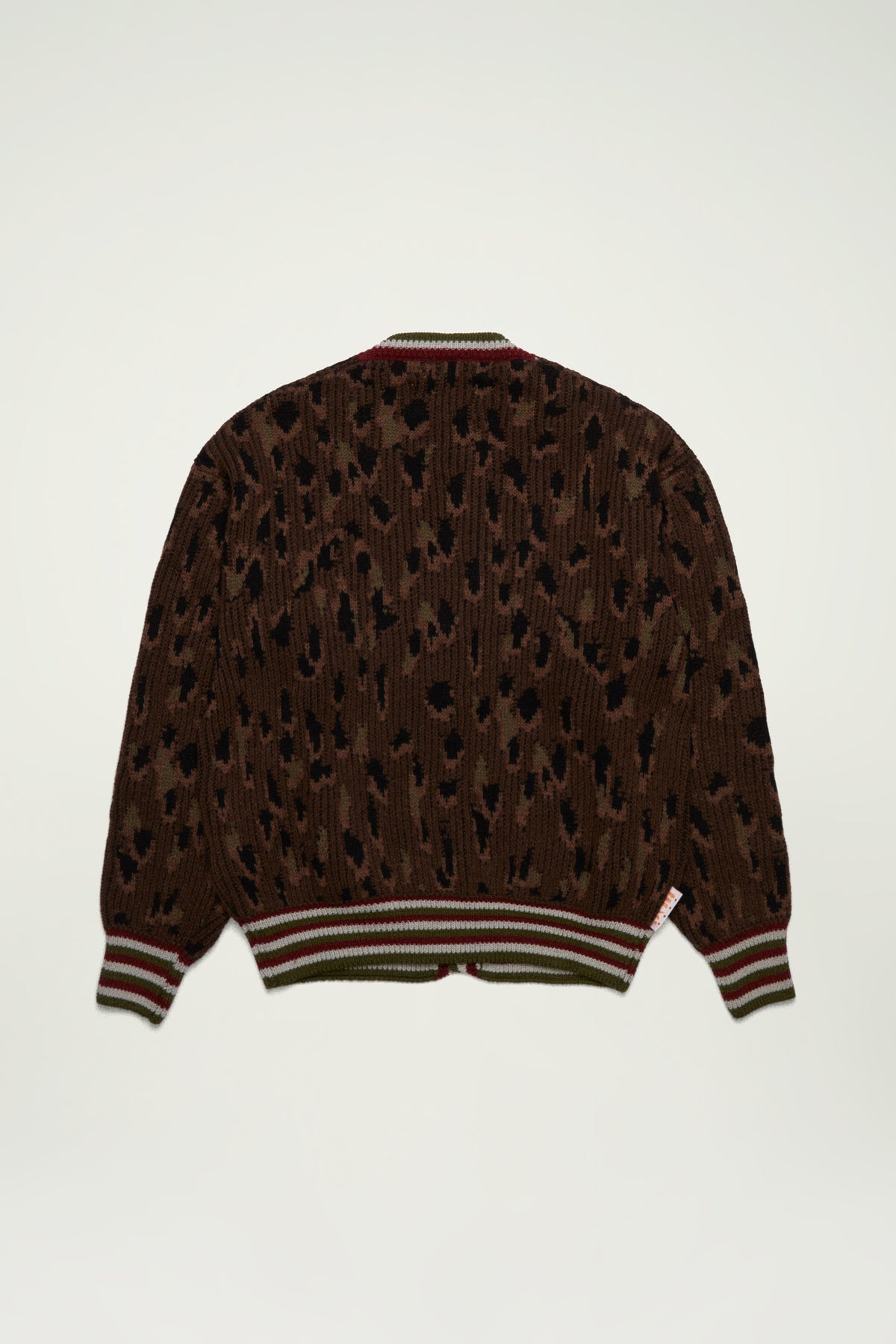 KNIT CARDIGAN // BROWN