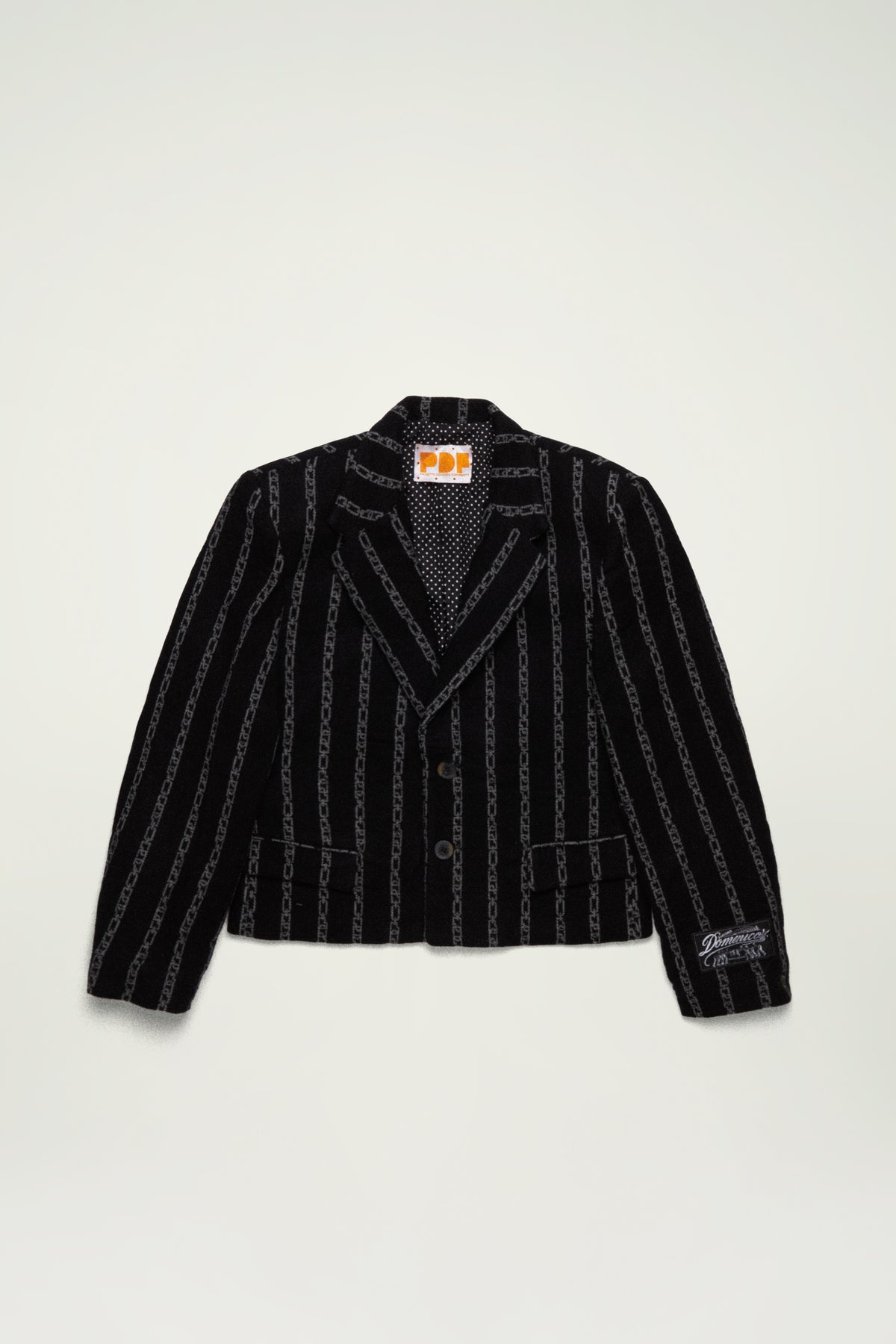 ABITO SUIT JACKET // BLACK