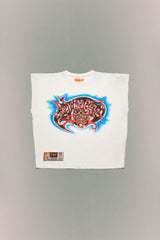 SKINNY BARTI TANK - BRAVI RAGAZZI // WHITE