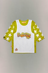 T-SHIRT 2 A // YELLOW WHITE