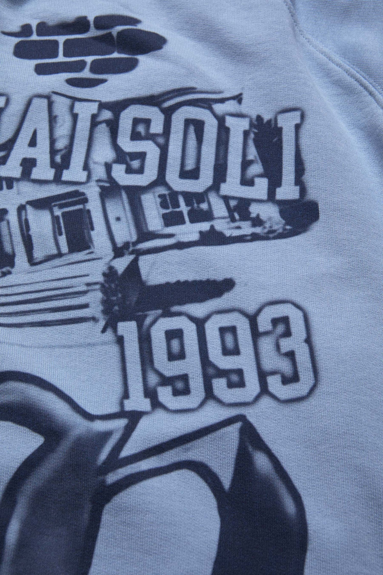 ZIP HOODIE A // LIGHT BLUE