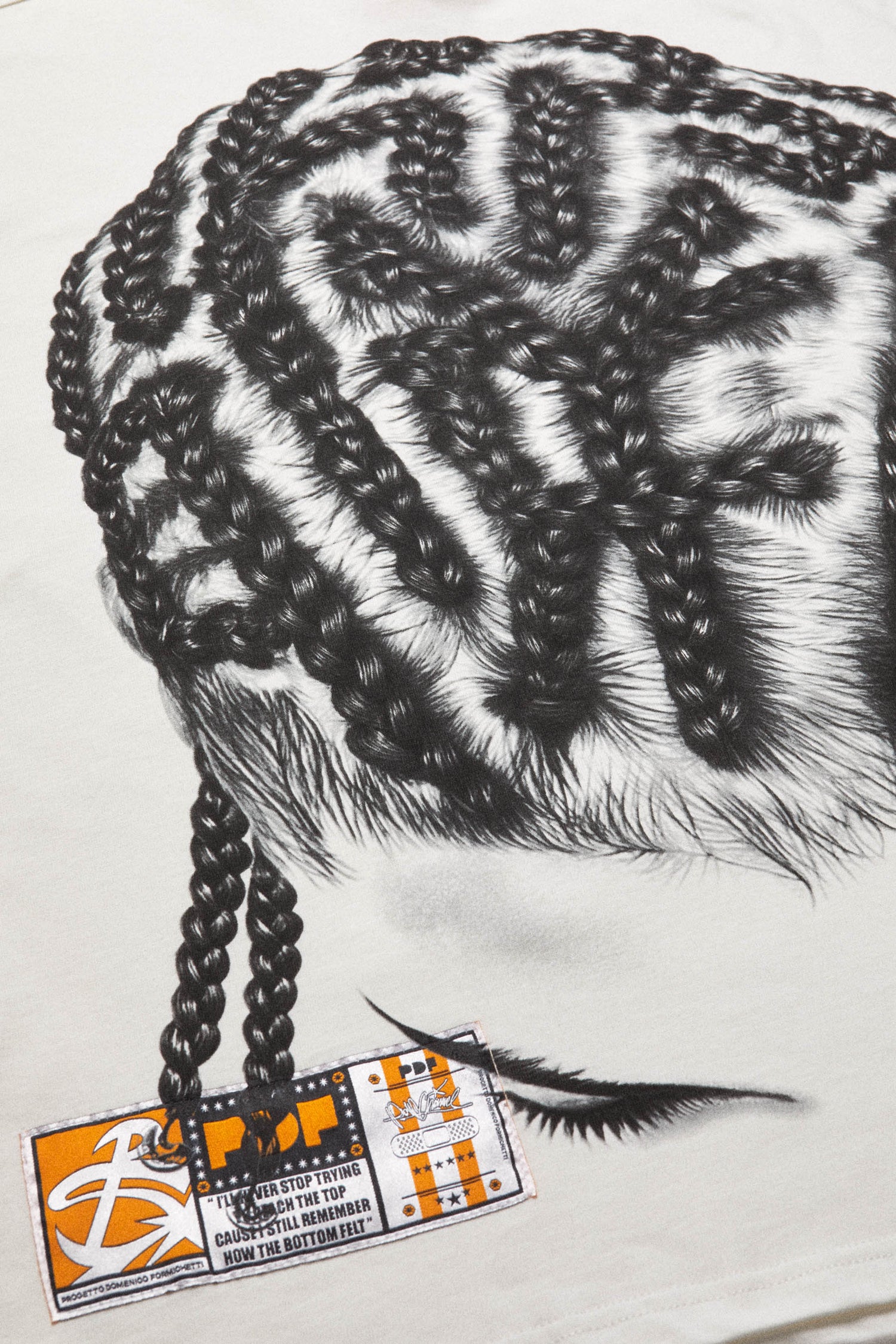 THE BOY BRAIDS // WHITE