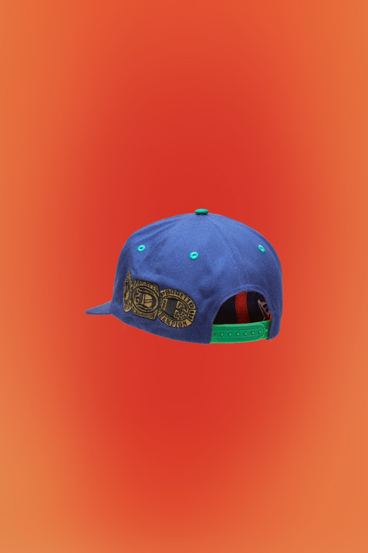 LOGO SNAPBACK CAP  // BLUE