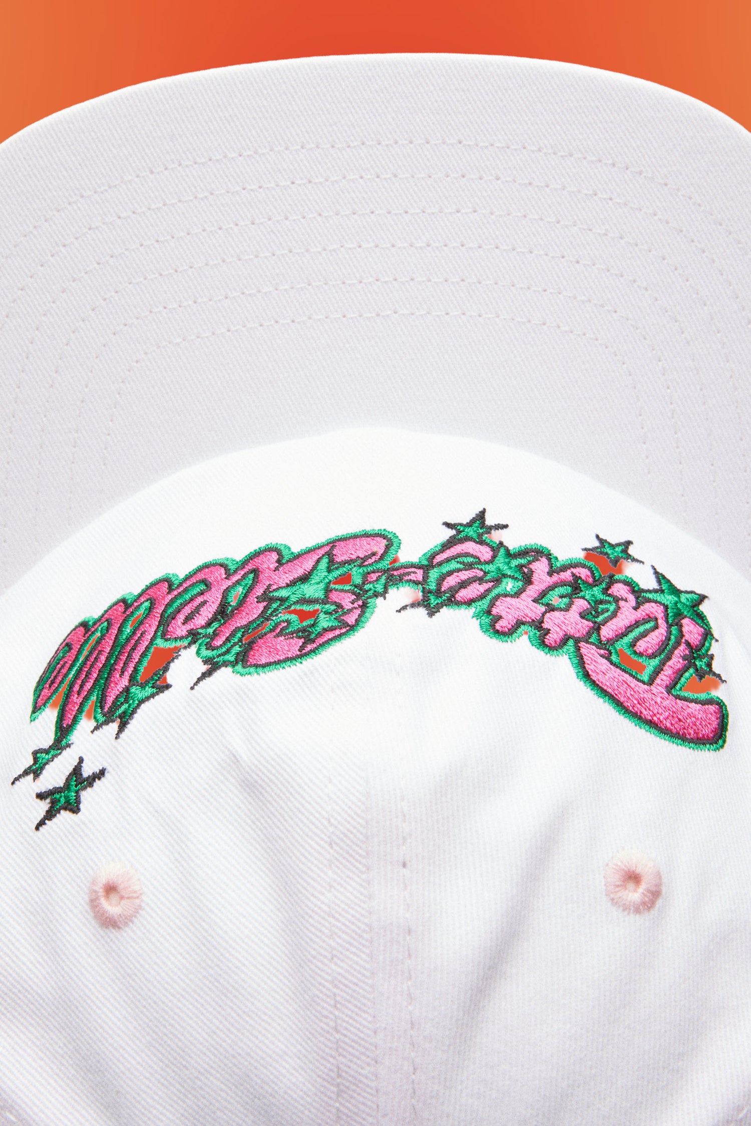 TUTTE STELLE BASEBALL CAP // WHITE