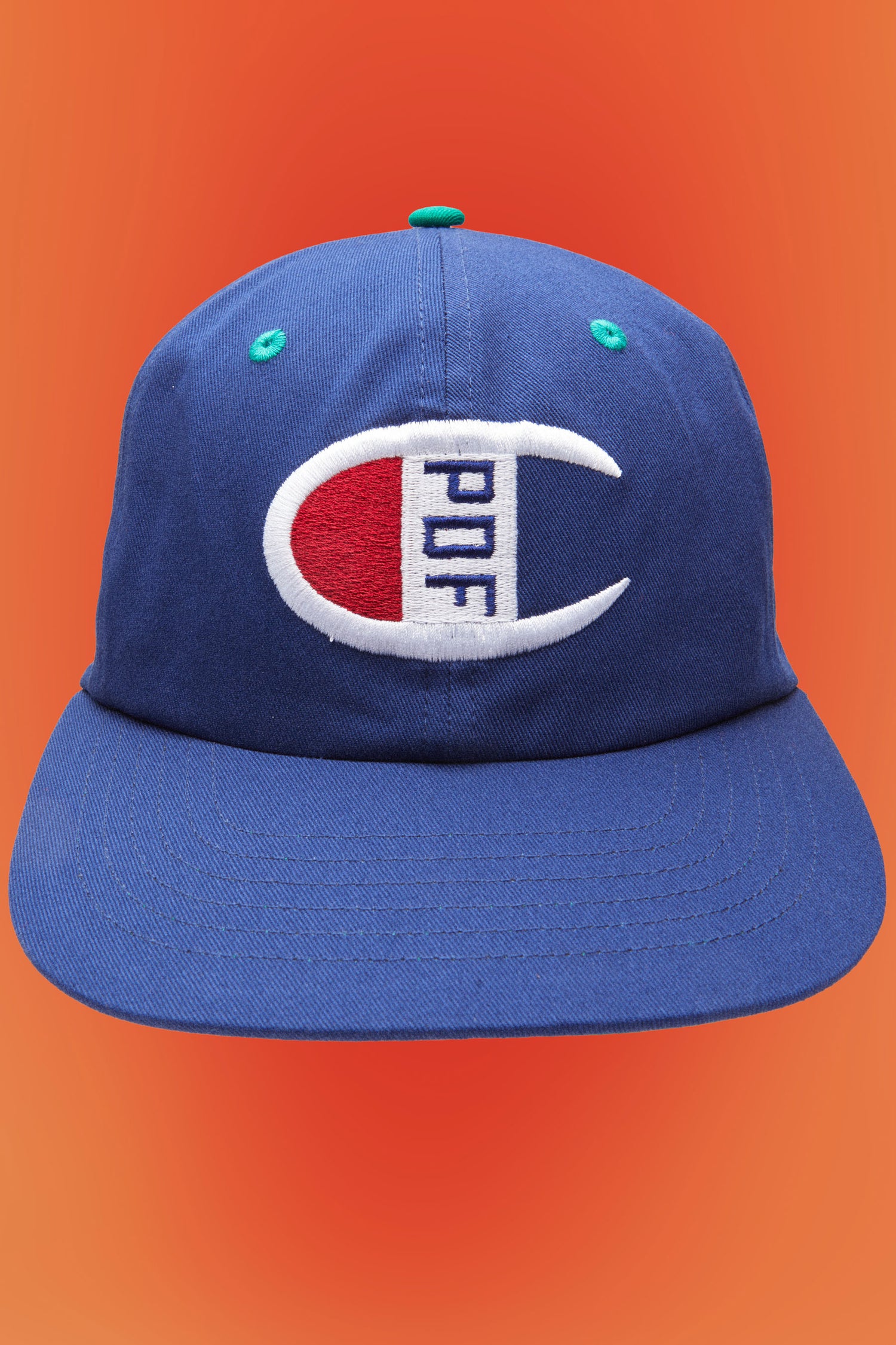 LOGO SNAPBACK CAP  // BLUE