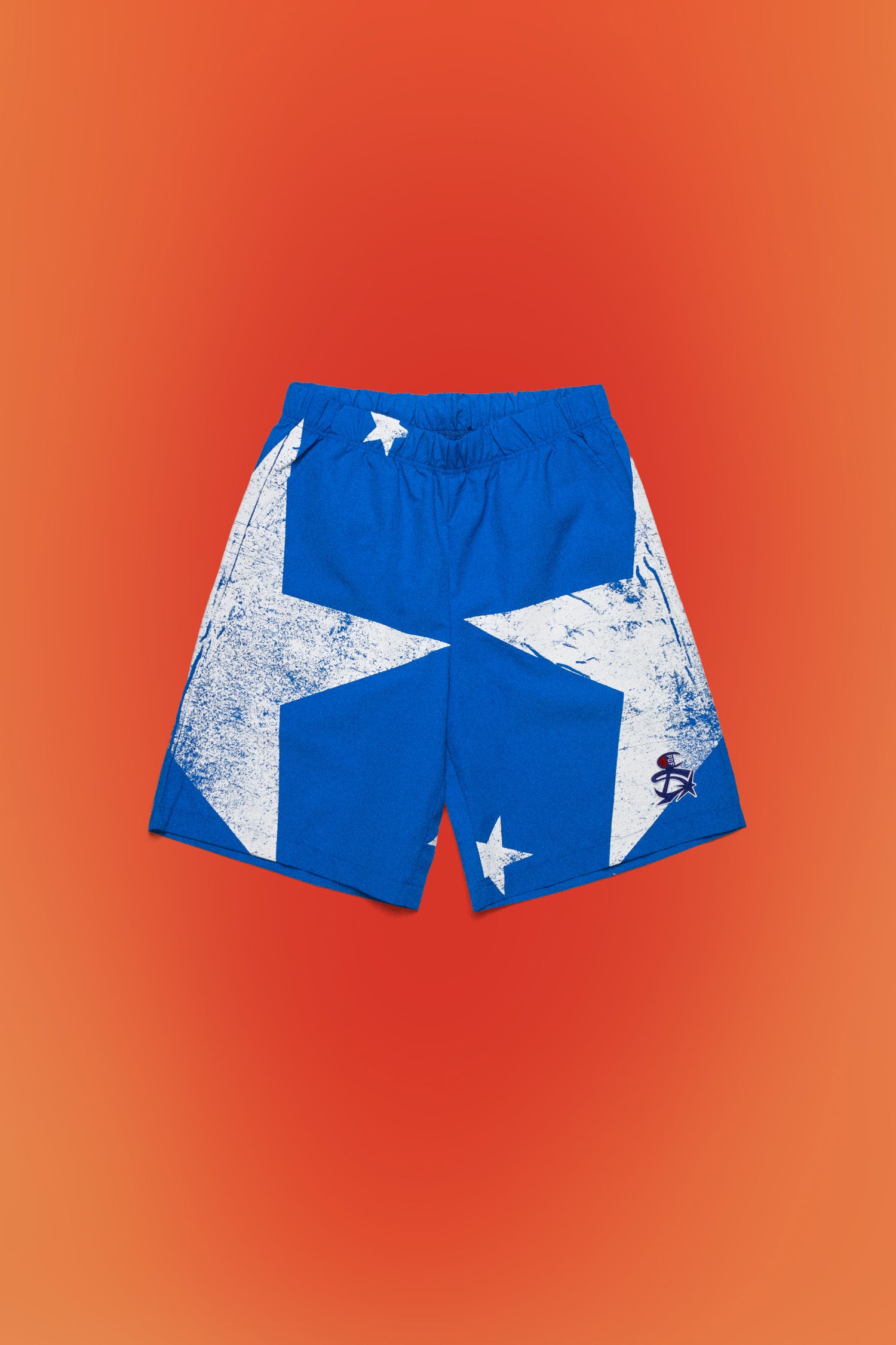 STELLA TRACK SHORTS // BLUE