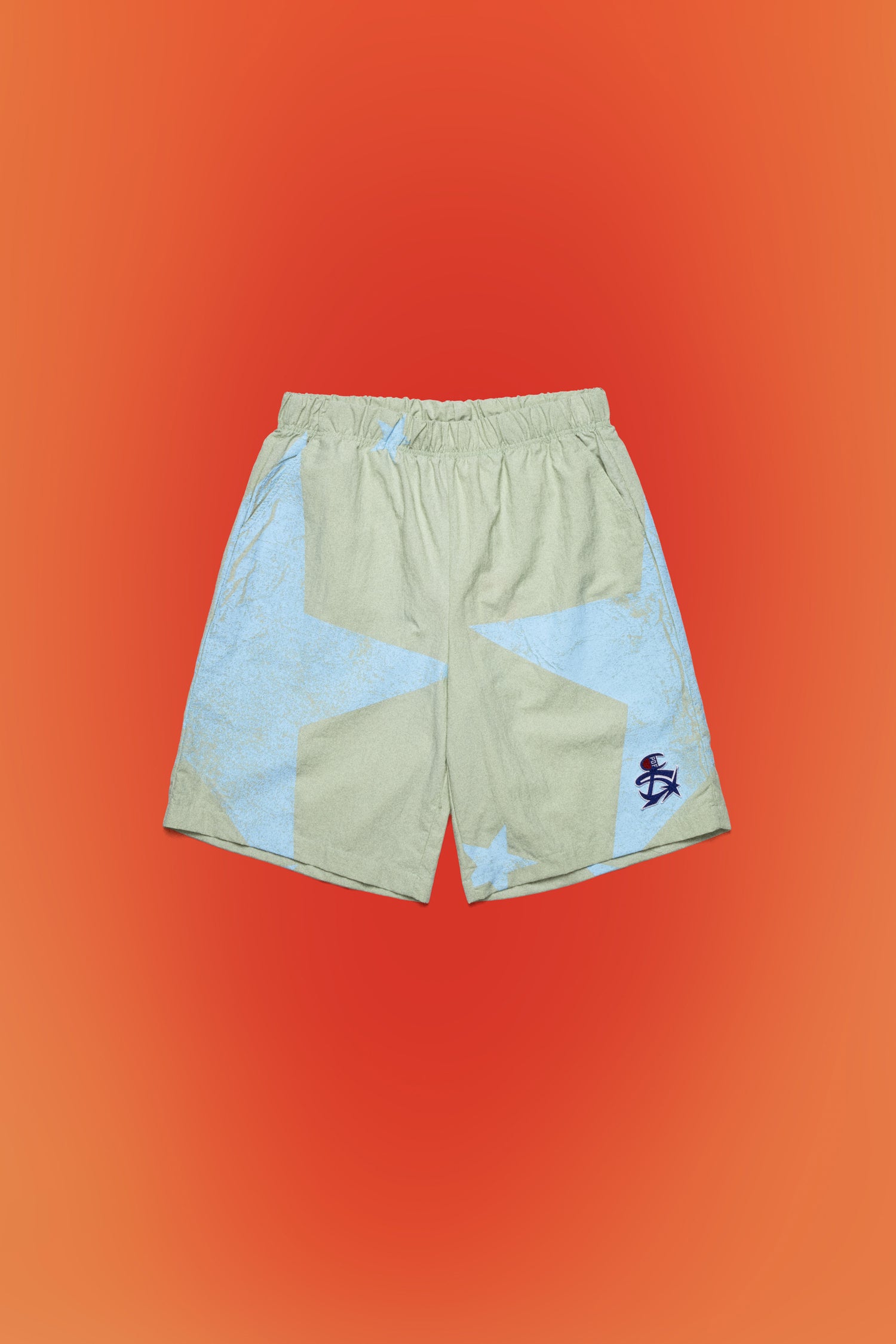 STELLA TRACK SHORTS // LIGHT GREEN