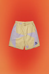 STELLA TRACK SHORTS // LIGHT YELLOW